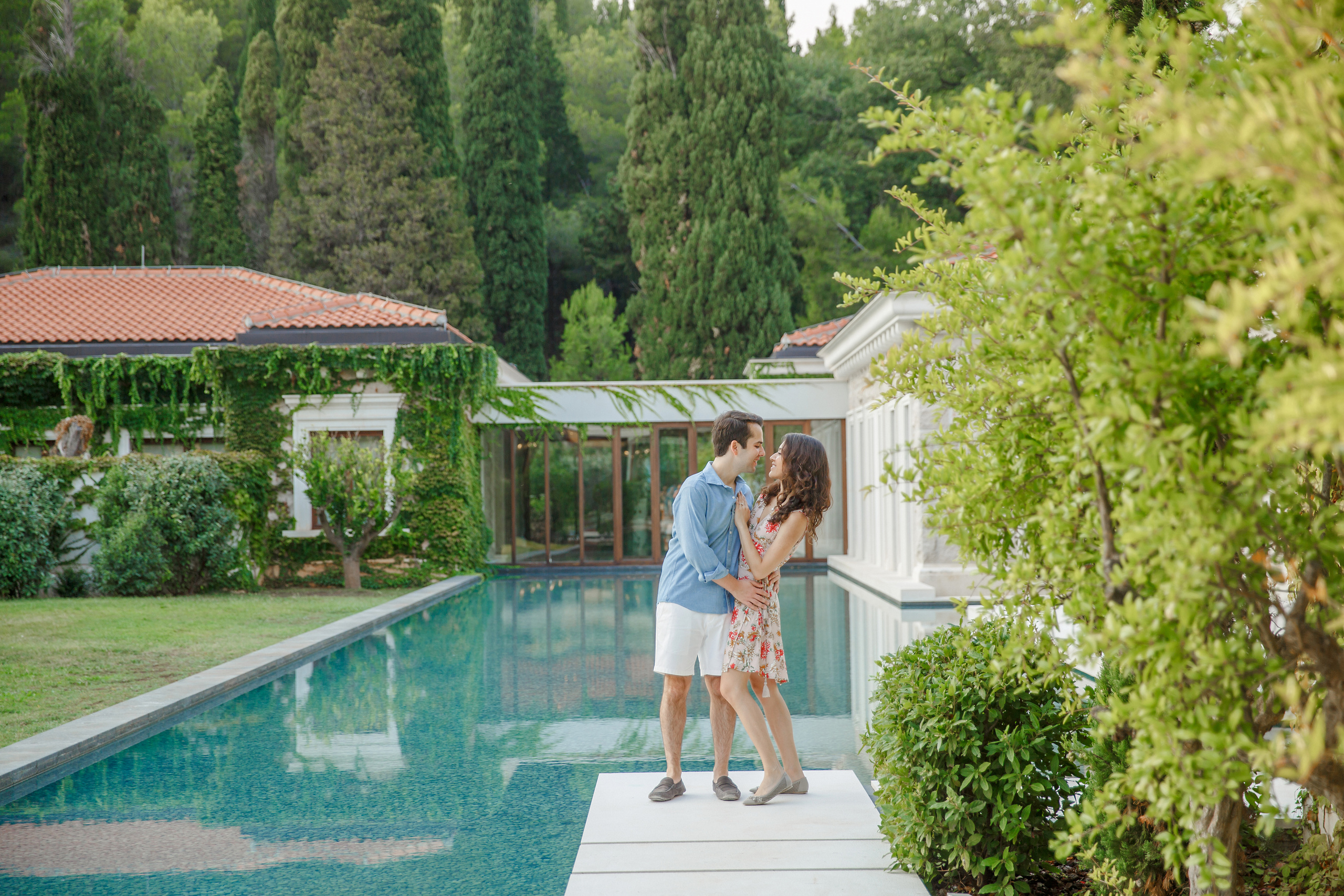 Фотосессия в Аман Резорт Свети-Стефан в Черногории