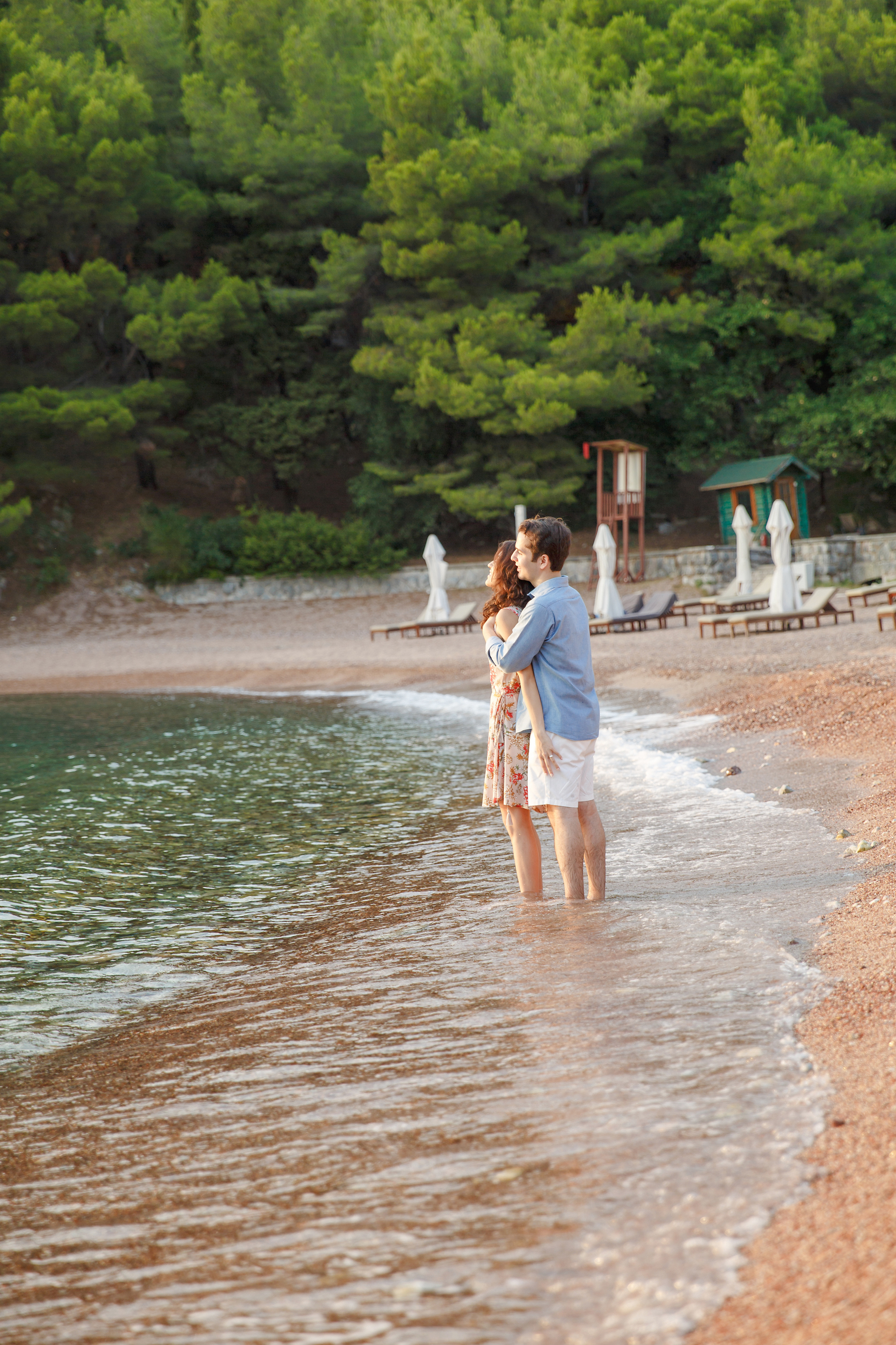 Фотосессия в Аман Резорт Свети-Стефан в Черногории