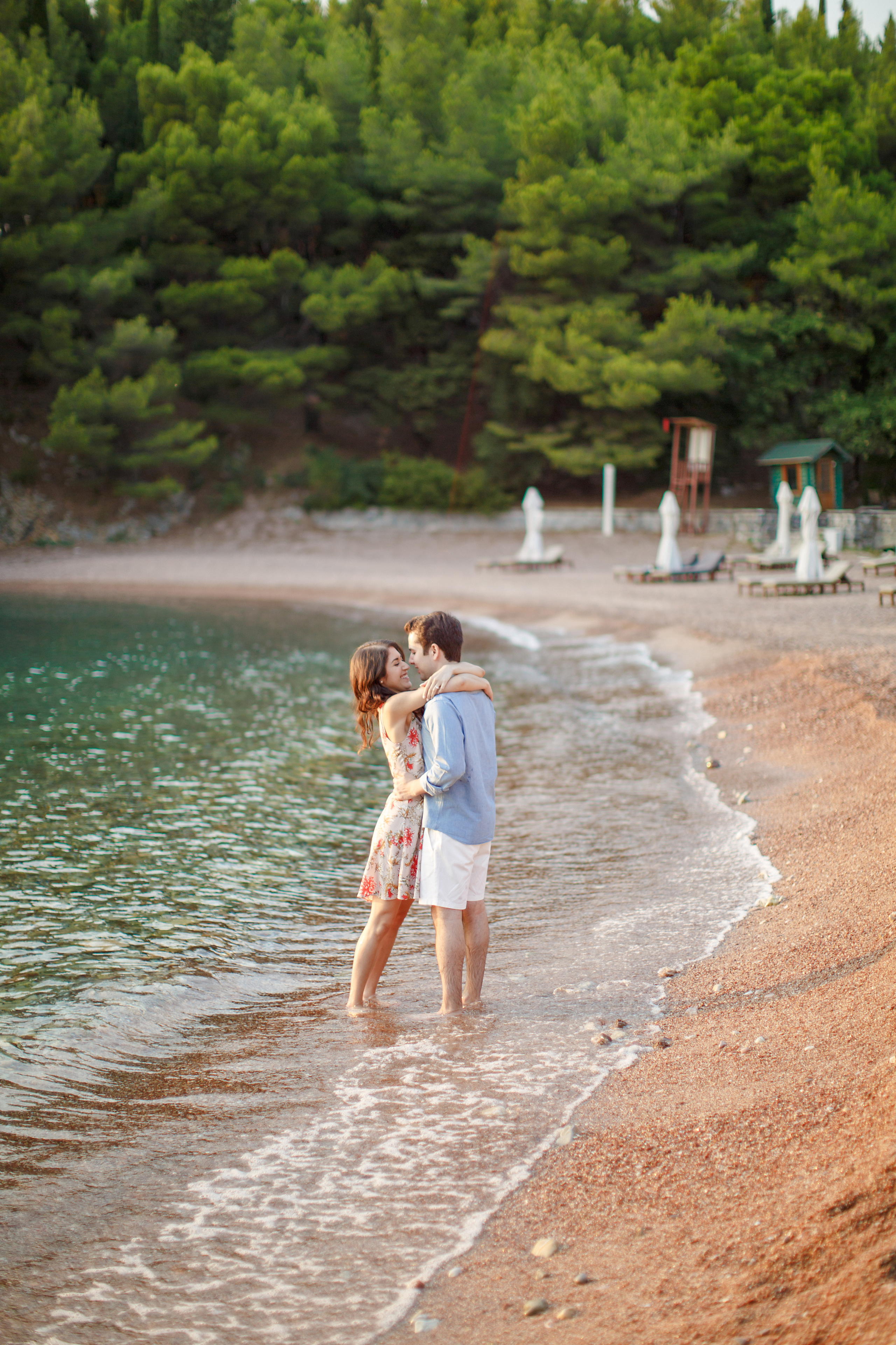 Фотосессия в Аман Резорт Свети-Стефан в Черногории