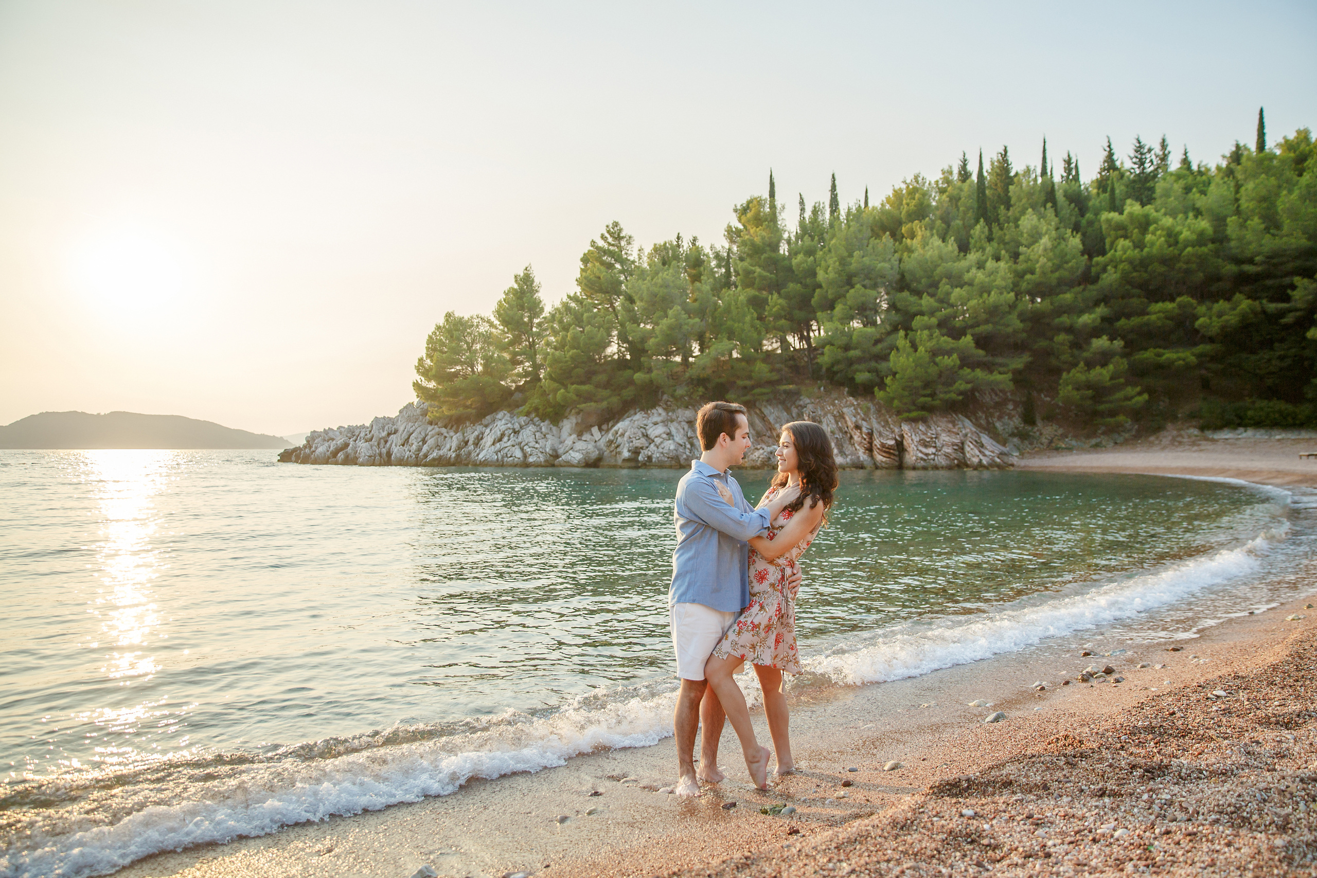 Фотосессия в Аман Резорт Свети-Стефан в Черногории