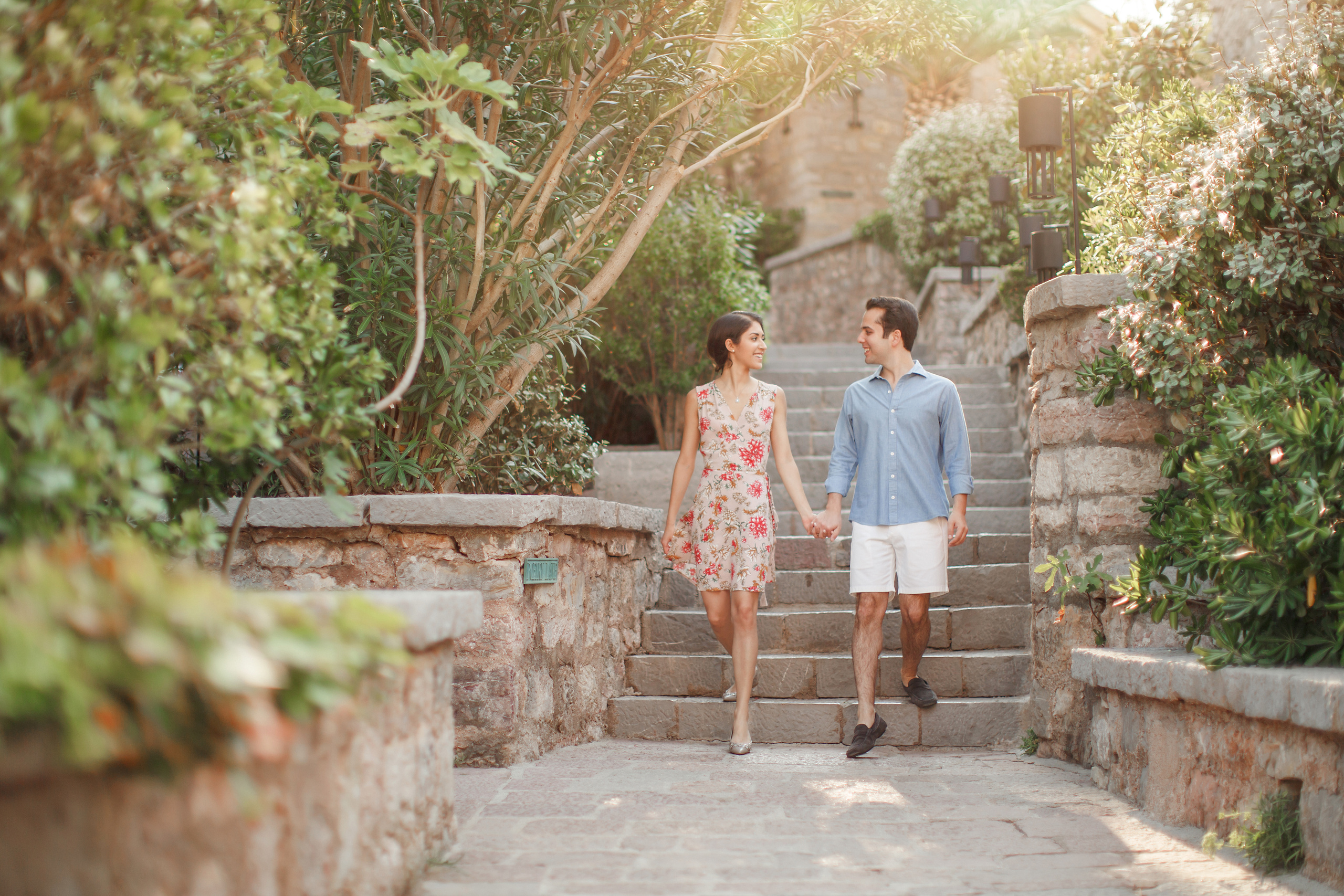 Фотосессия в Аман Резорт Свети-Стефан в Черногории