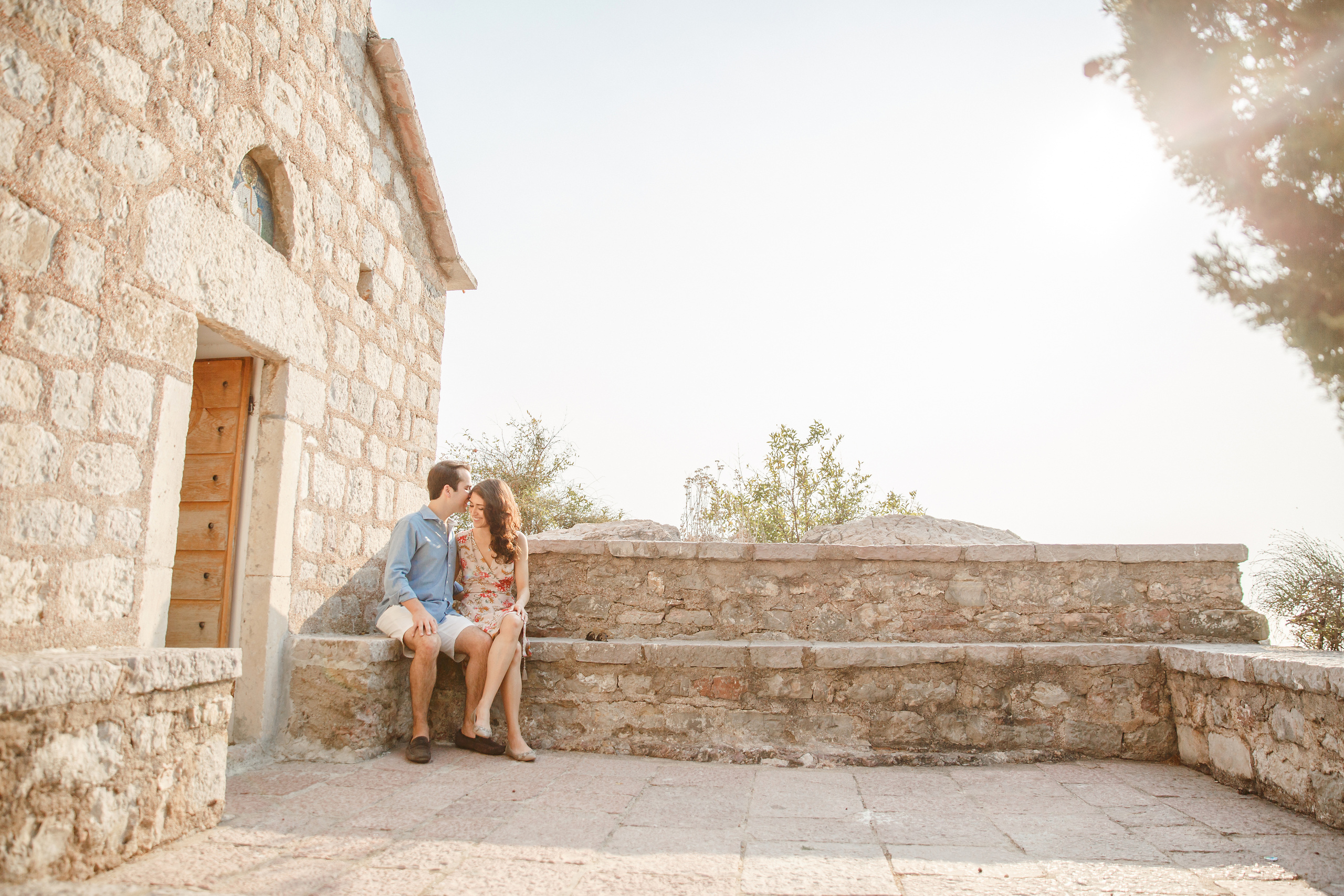 Фотосессия в Аман Резорт Свети-Стефан в Черногории