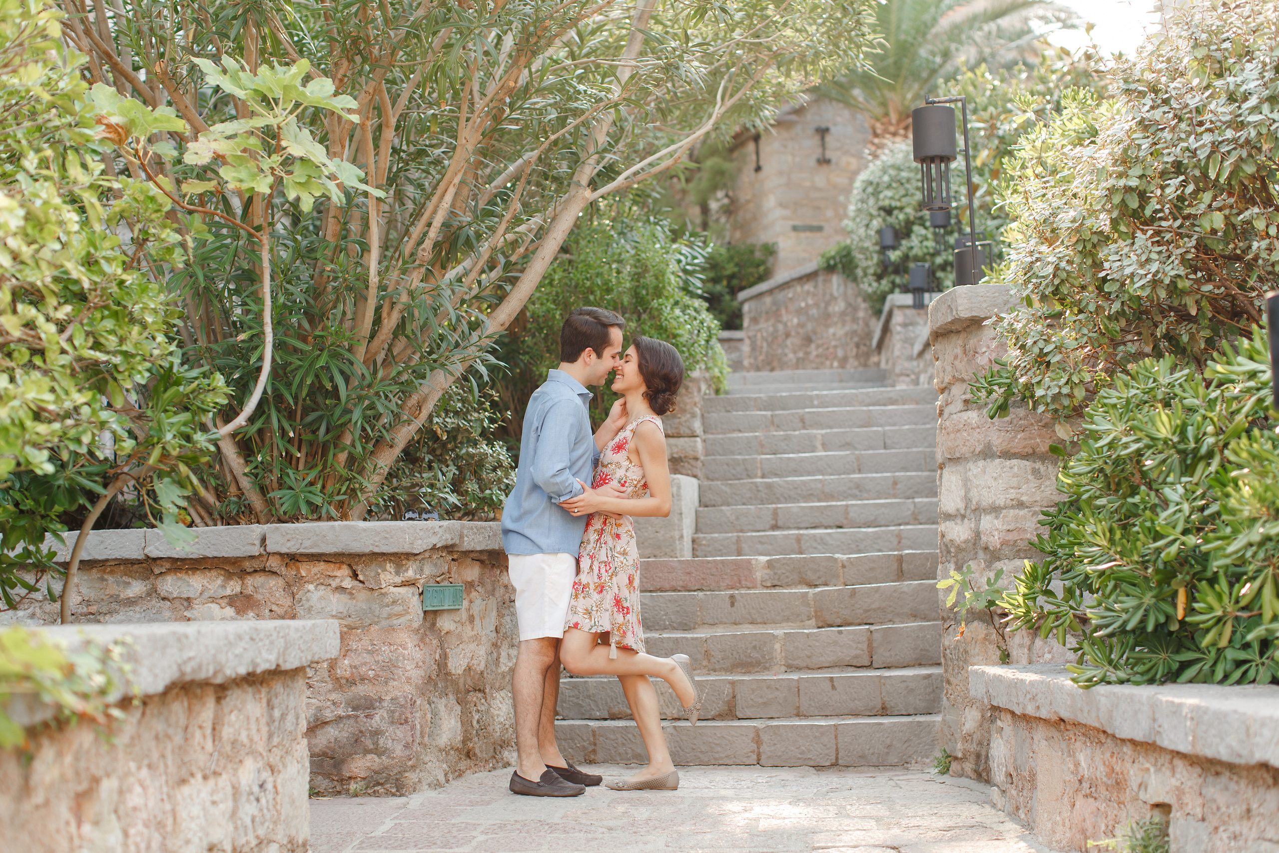 Фотосессия в Аман Резорт Свети-Стефан в Черногории