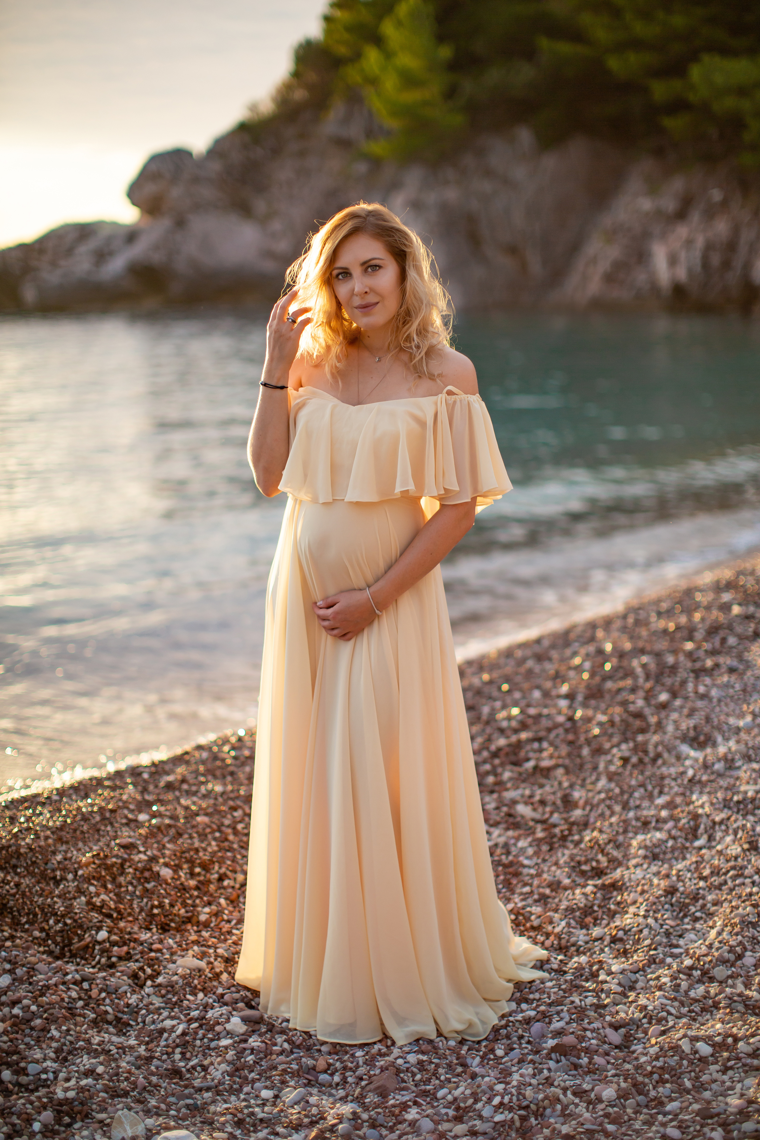 Zwangerschapsfotografie in Montenegro