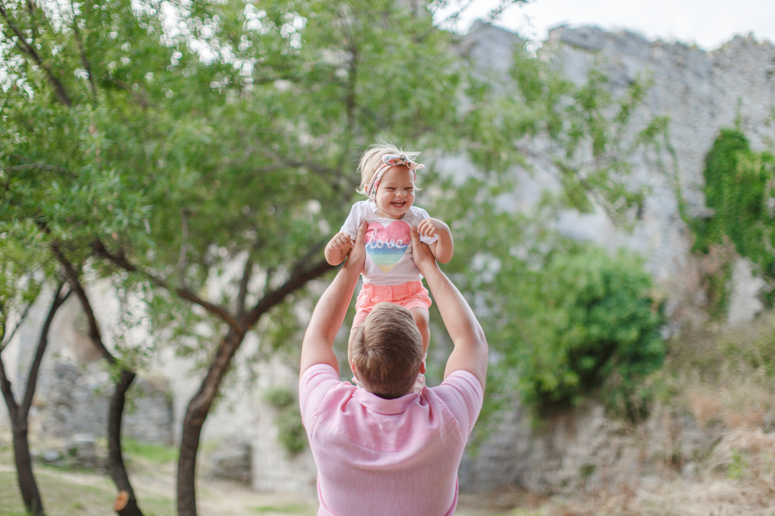 Семейная фотосессия в Черногории в старом городе Будвы