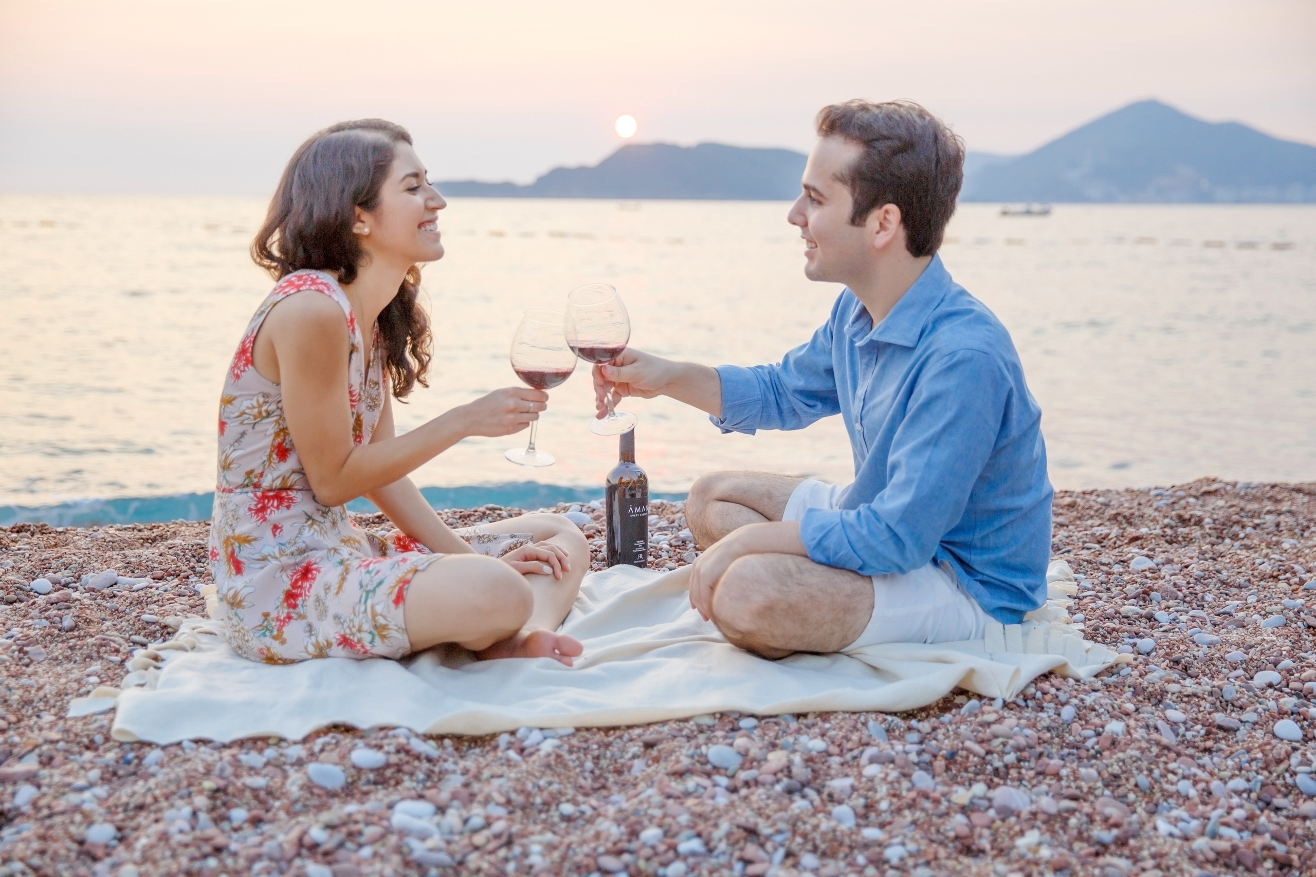 Фотосессия в Аман Резорт Свети-Стефан в Черногории