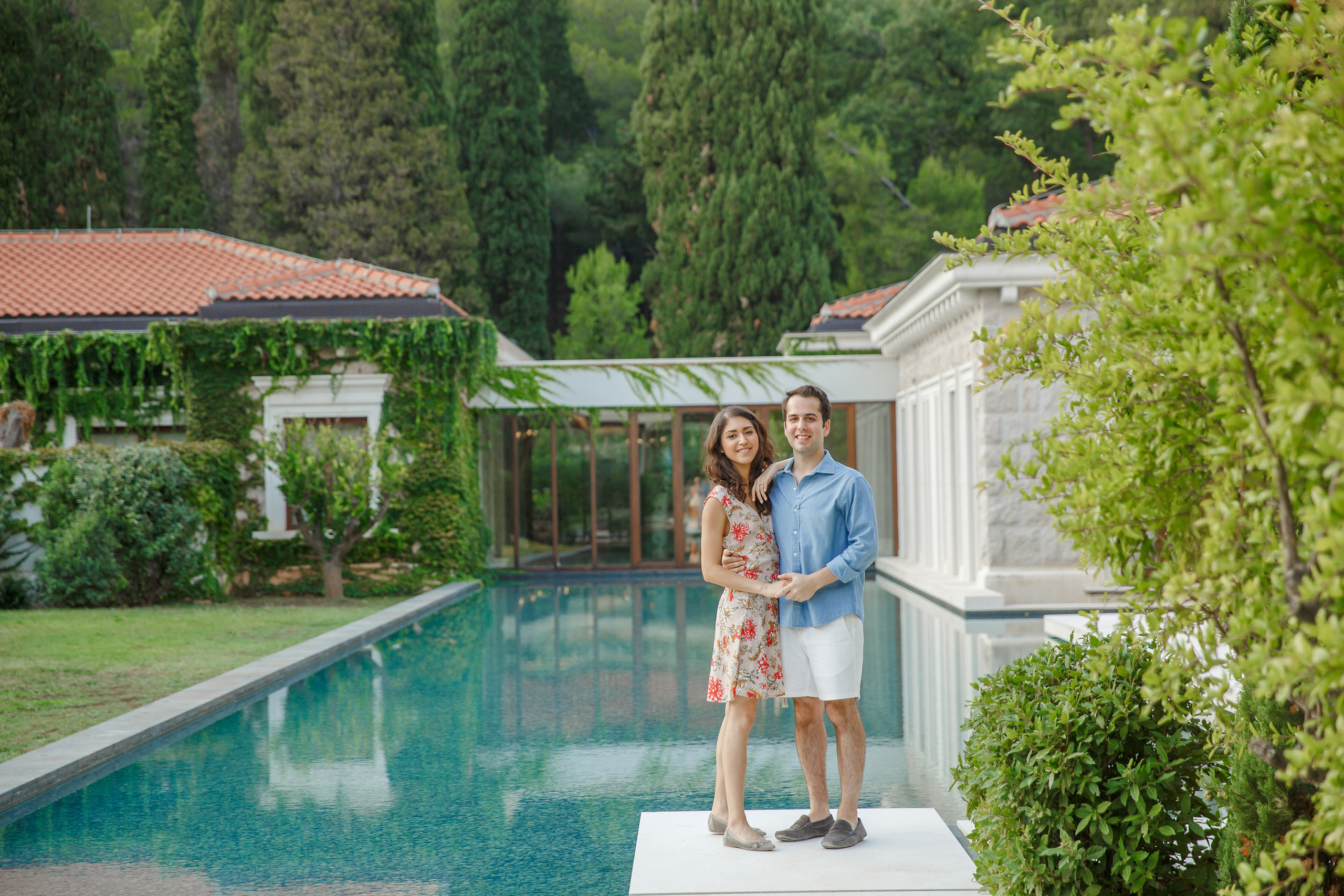 Фотосессия в Аман Резорт Свети-Стефан в Черногории