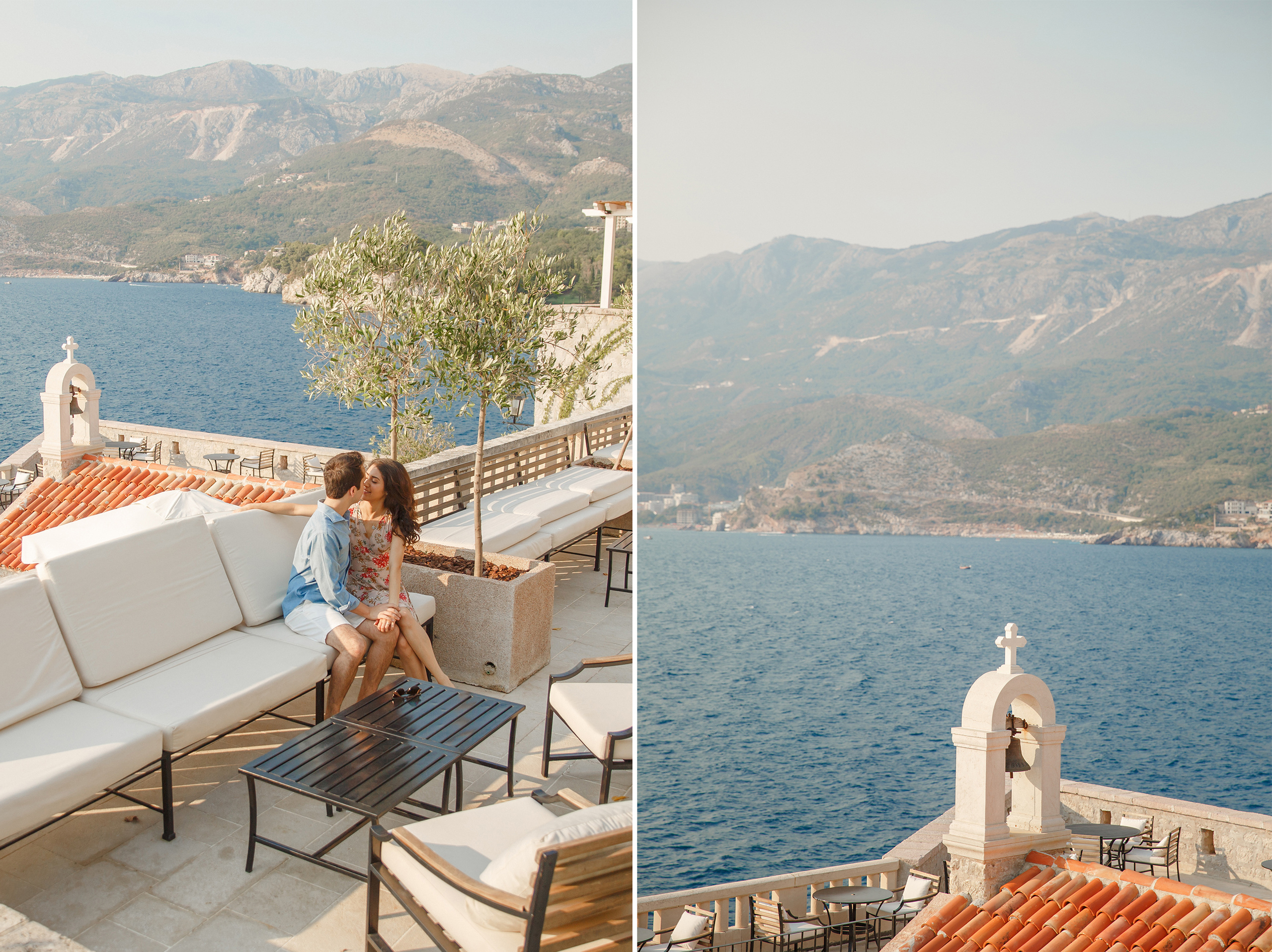 Фотосессия в Аман Резорт Свети-Стефан в Черногории