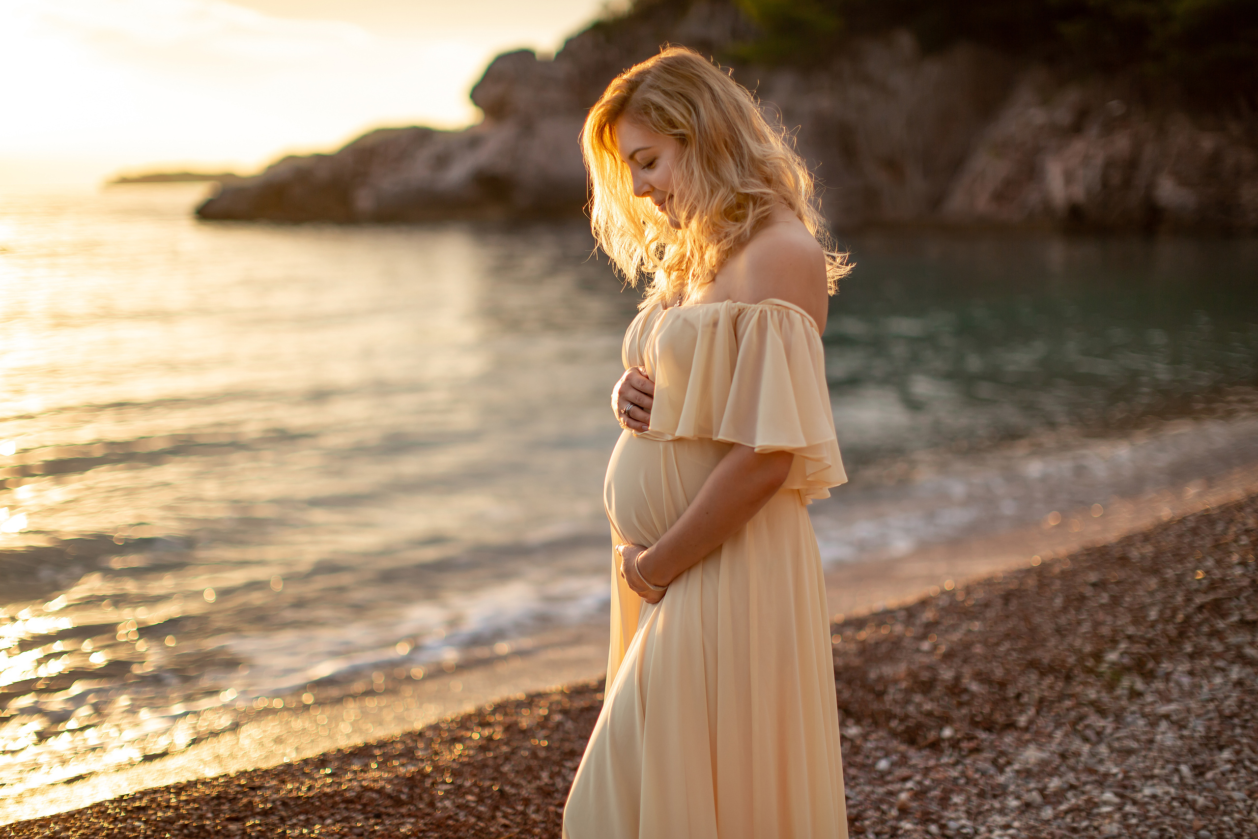 Zwangerschapsfotografie in Montenegro