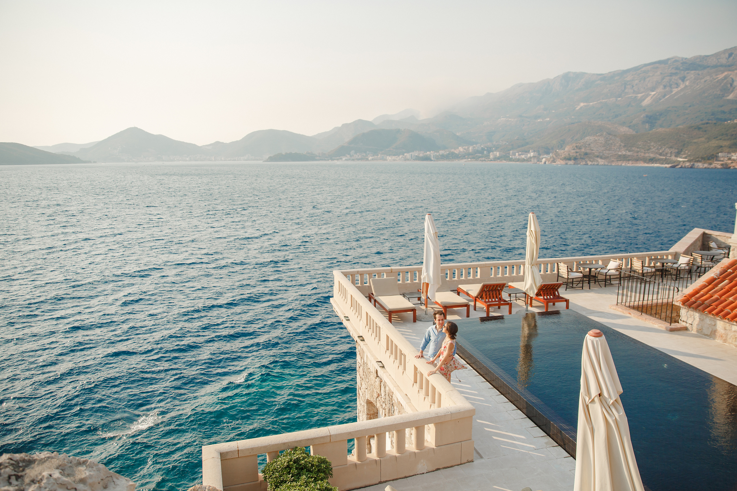 Фотосессия в Аман Резорт Свети-Стефан в Черногории