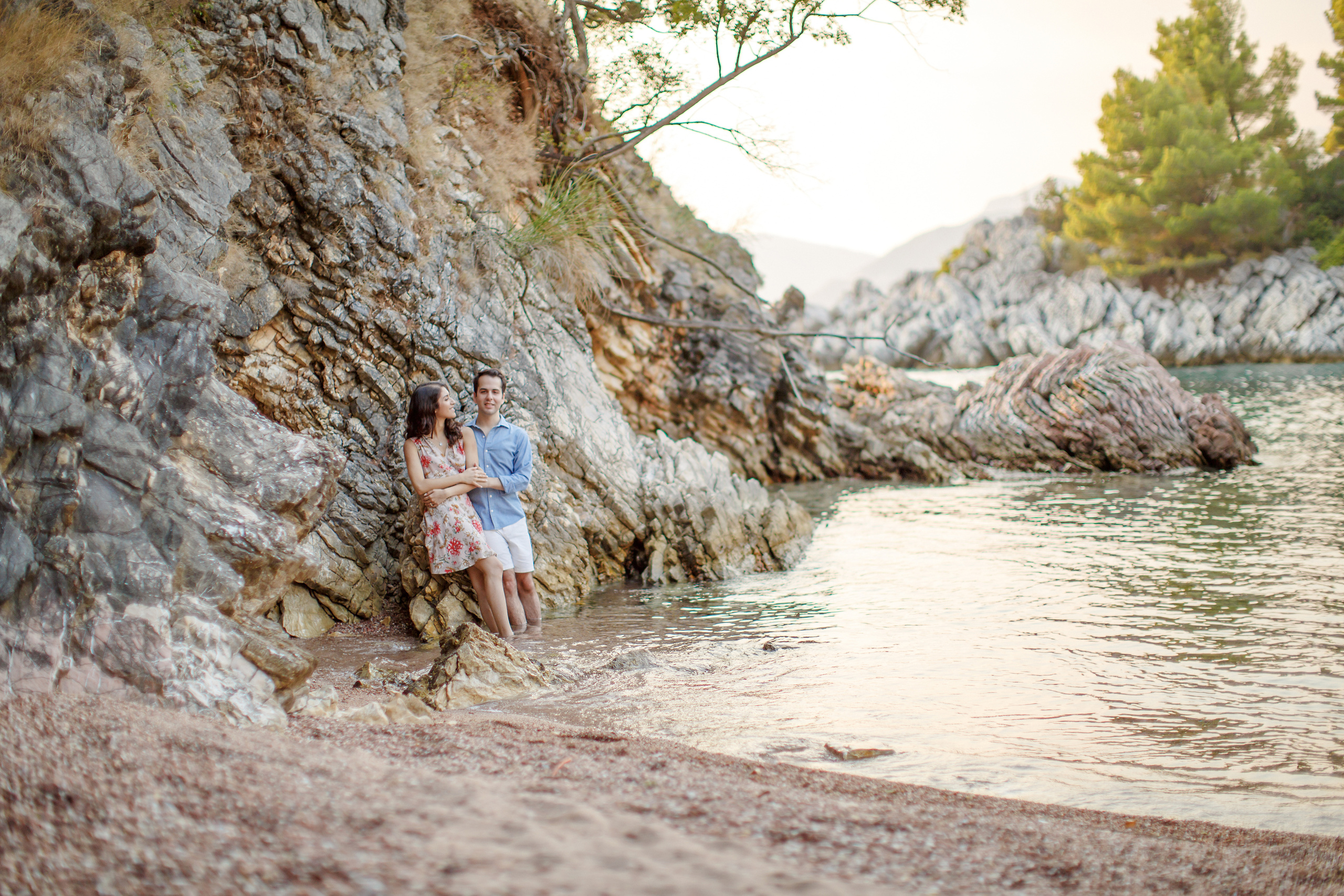 Фотосессия в Аман Резорт Свети-Стефан в Черногории