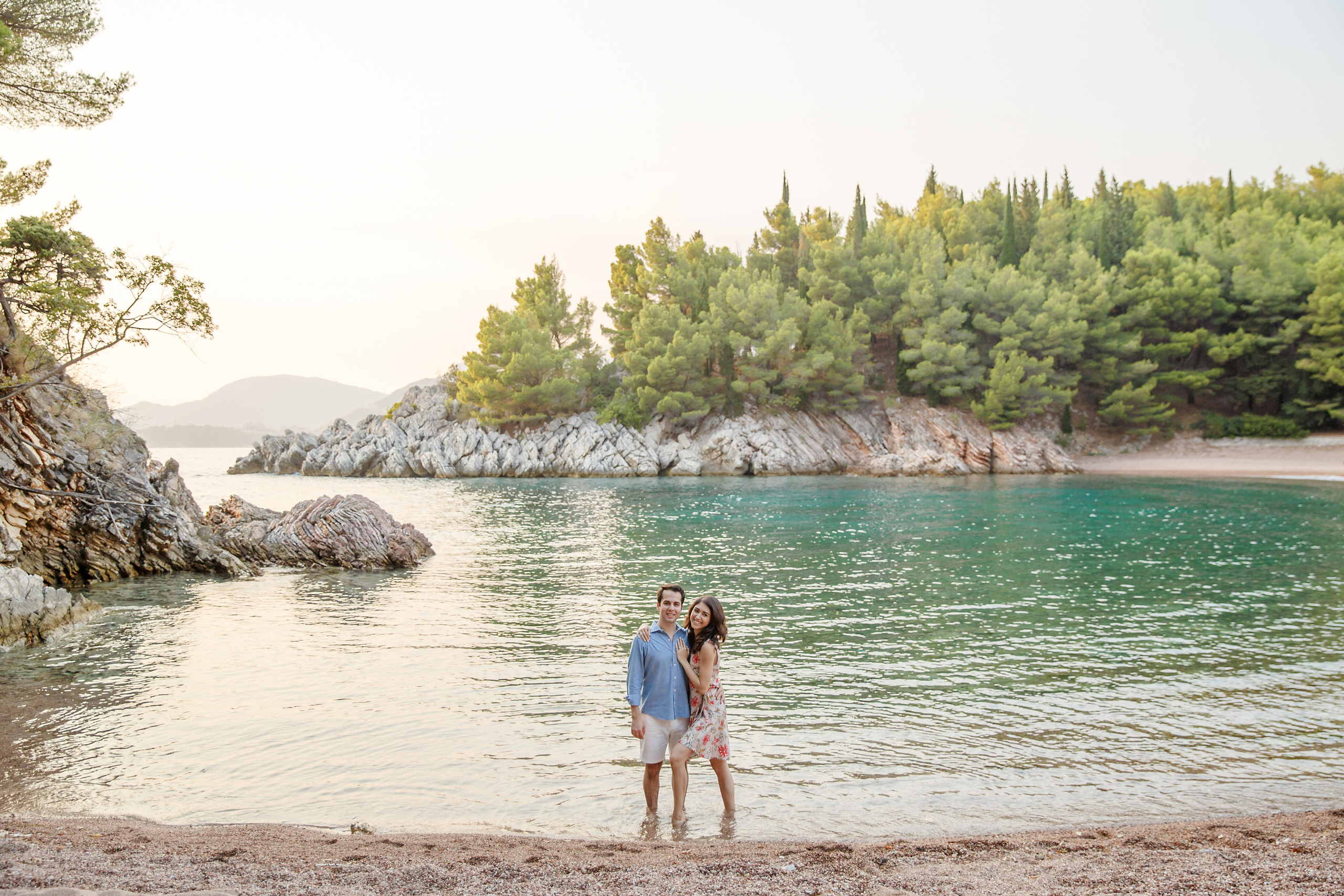 Фотосессия в Аман Резорт Свети-Стефан в Черногории