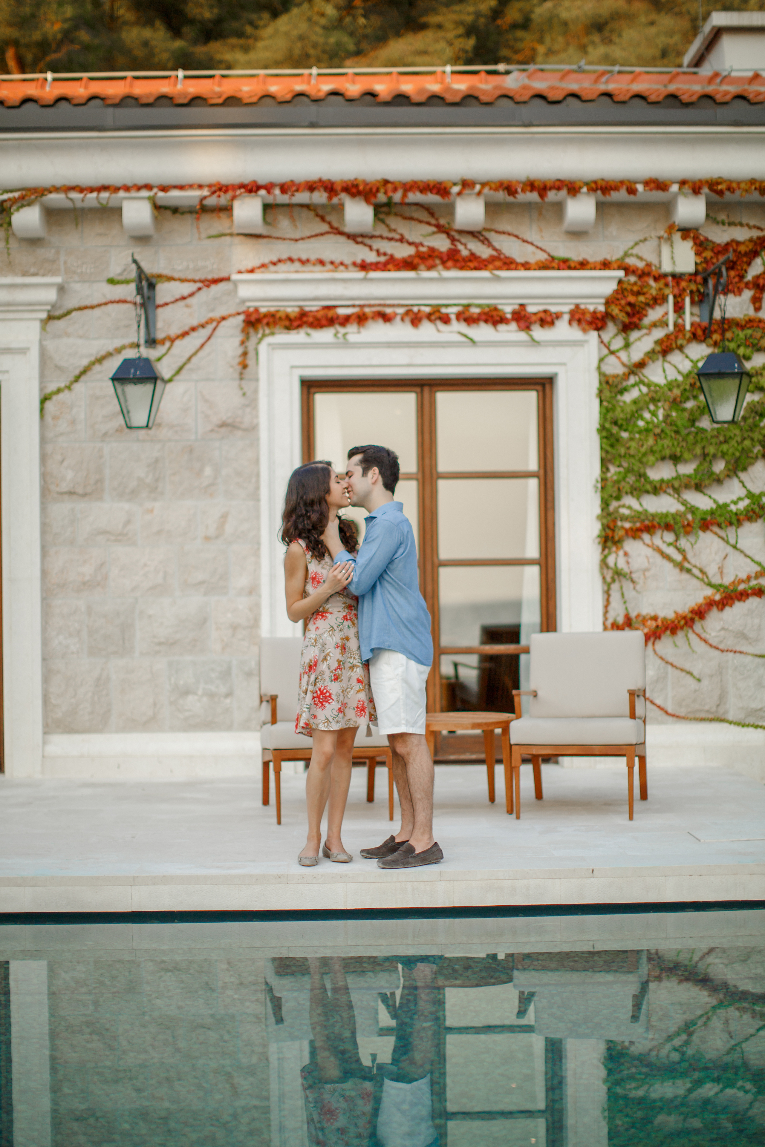 Фотосессия в Аман Резорт Свети-Стефан в Черногории