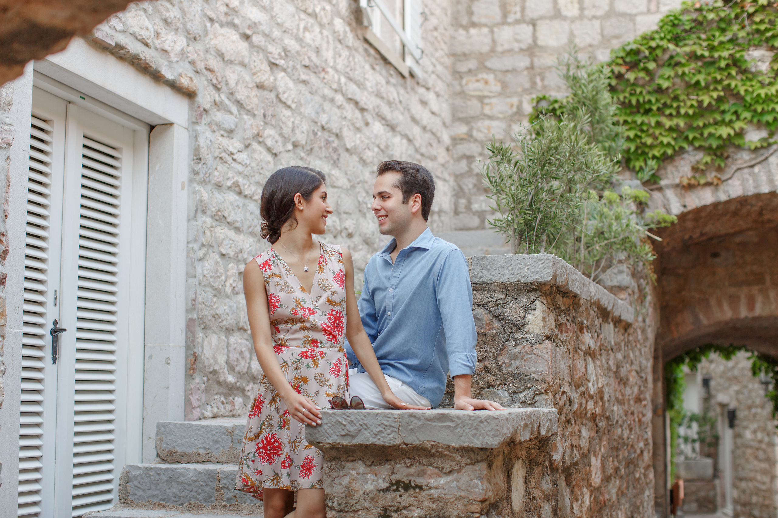 Фотосессия в Аман Резорт Свети-Стефан в Черногории