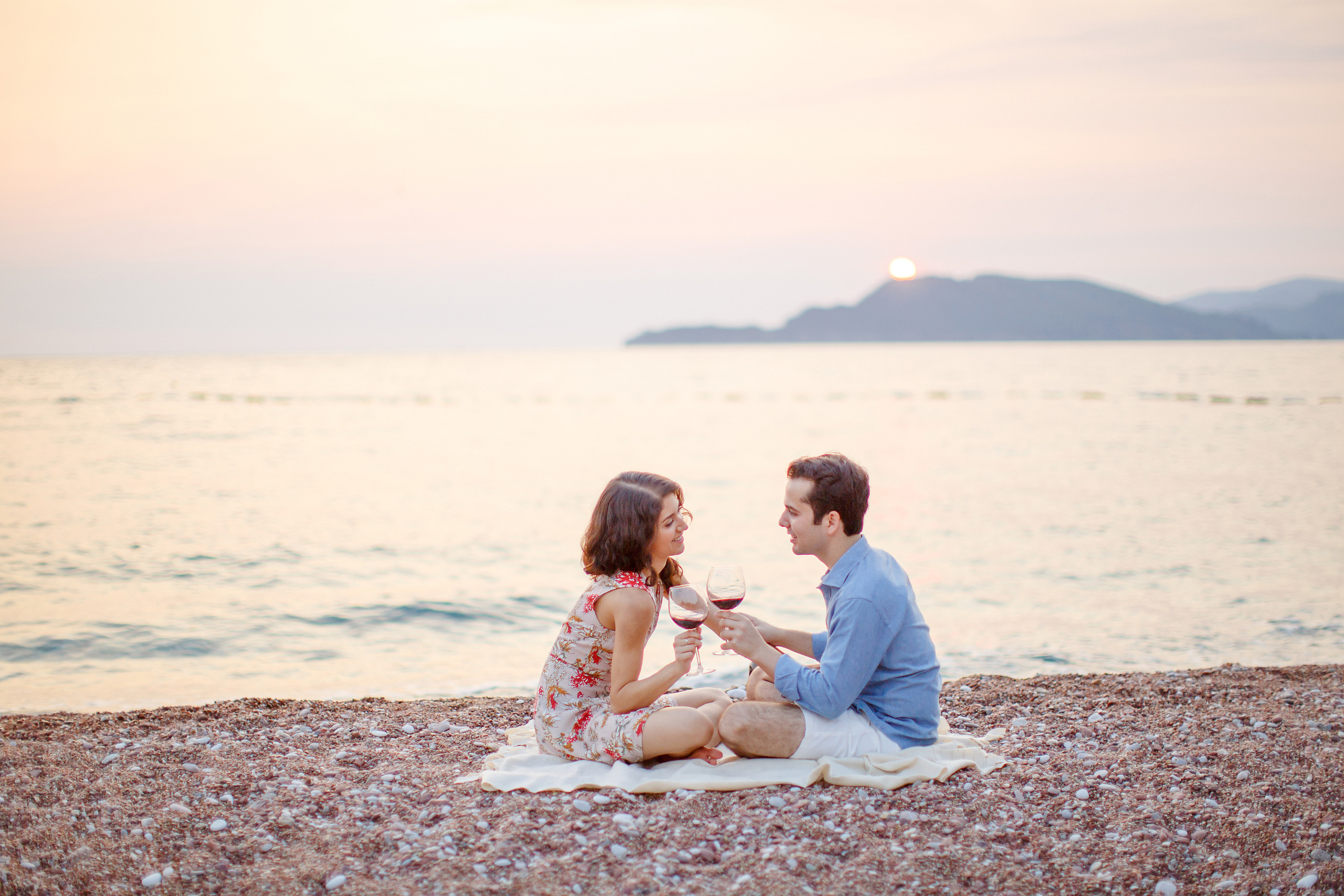 Фотосессия в Аман Резорт Свети-Стефан в Черногории