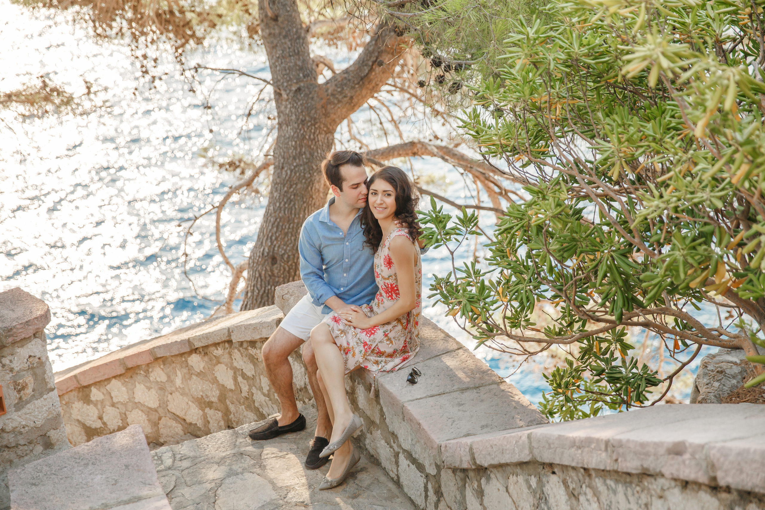 Фотосессия в Аман Резорт Свети-Стефан в Черногории