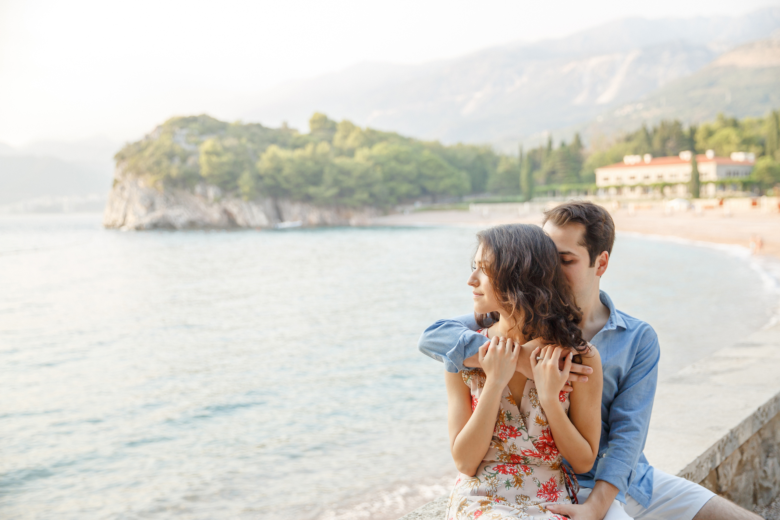 Фотосессия в Аман Резорт Свети-Стефан в Черногории