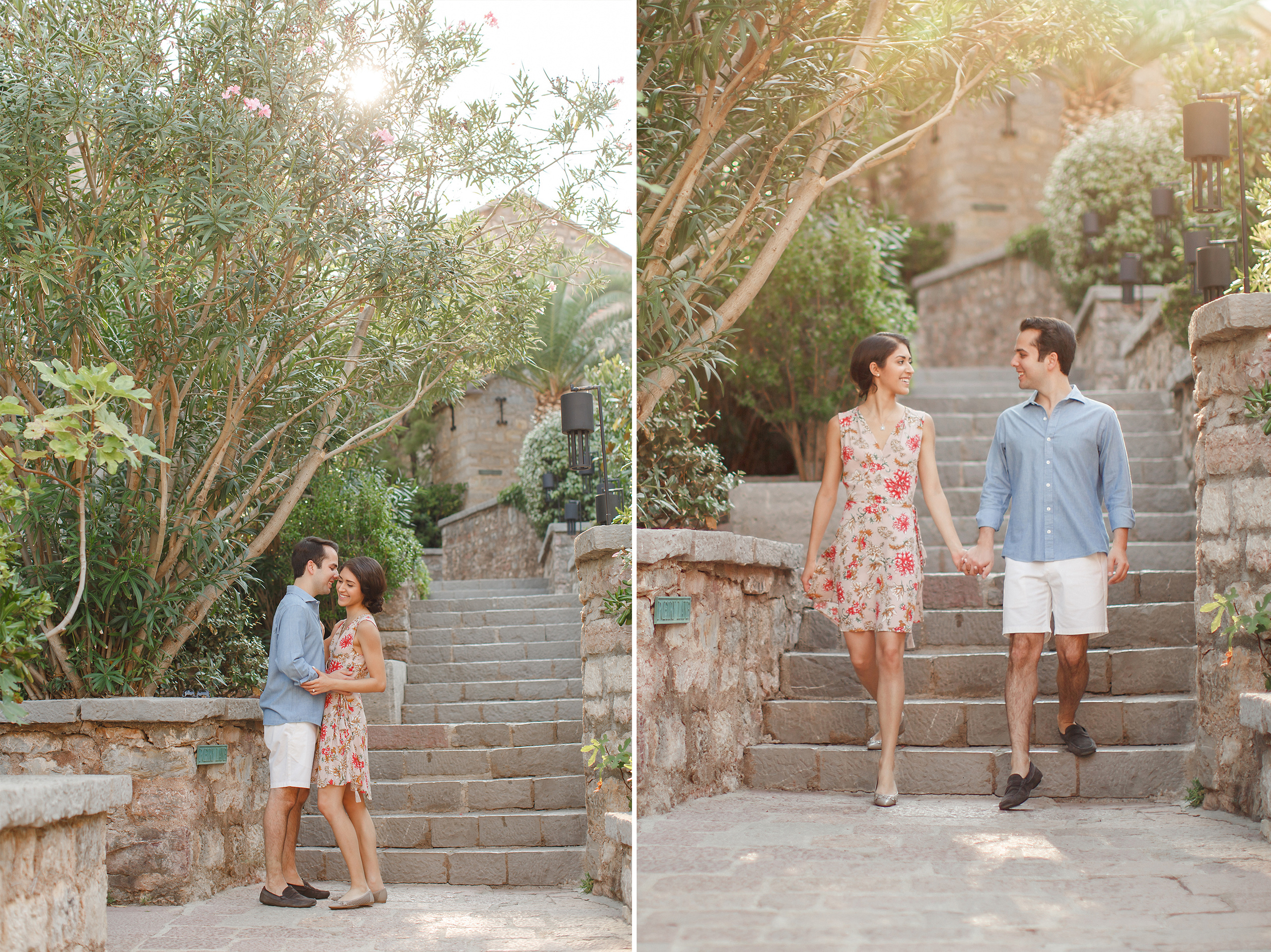 Фотосессия в Аман Резорт Свети-Стефан в Черногории