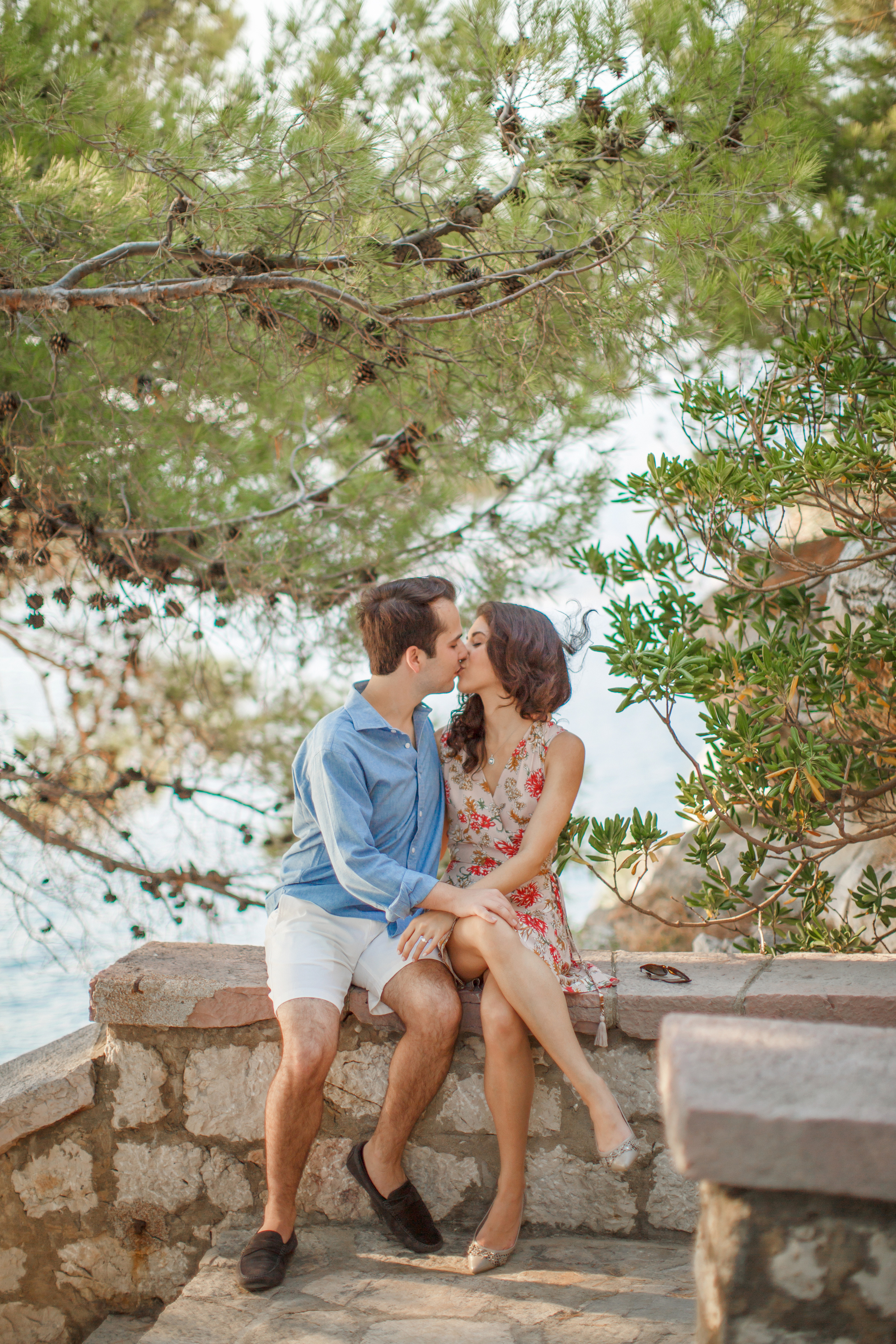 Фотосессия в Аман Резорт Свети-Стефан в Черногории