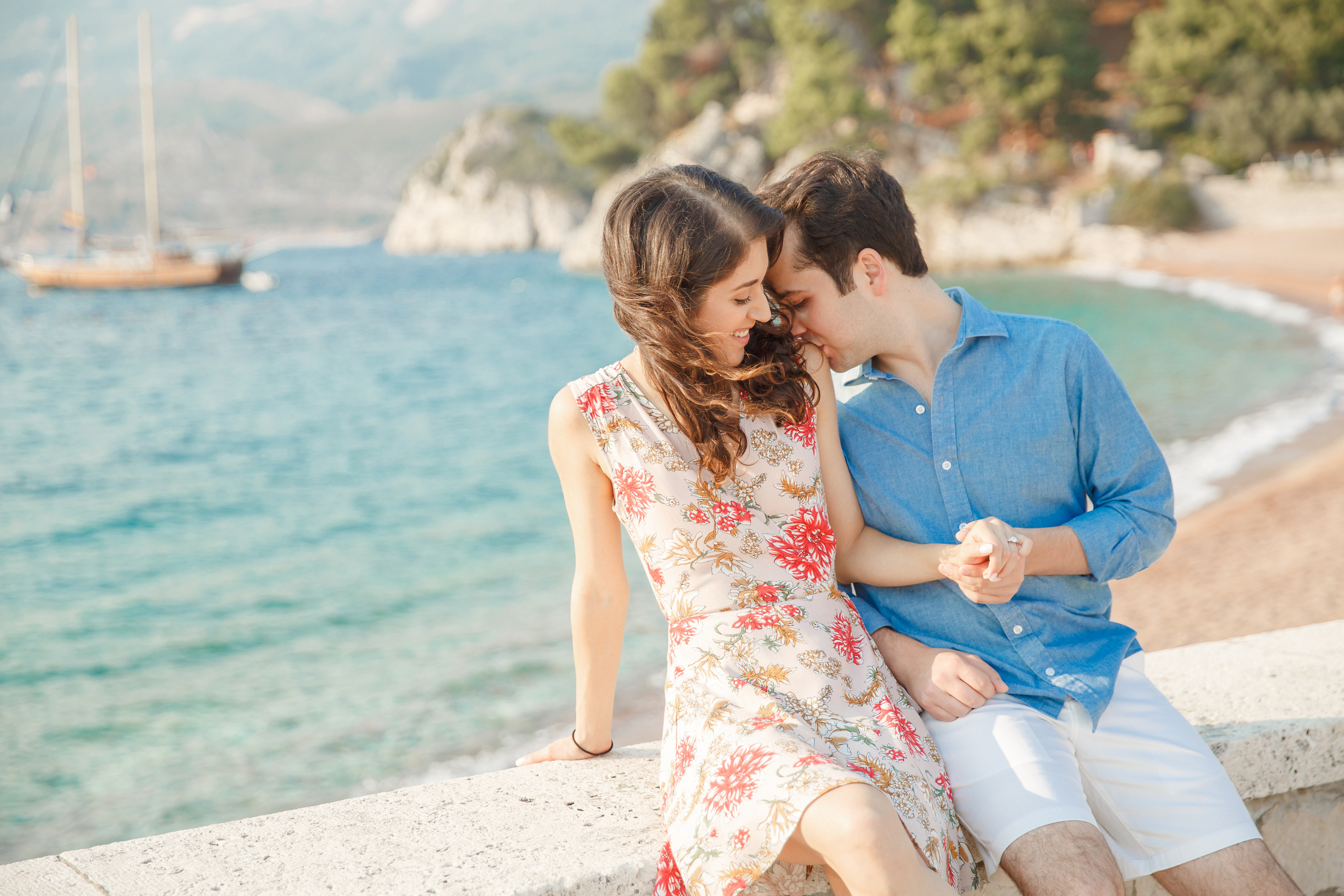 Фотосессия в Аман Резорт Свети-Стефан в Черногории