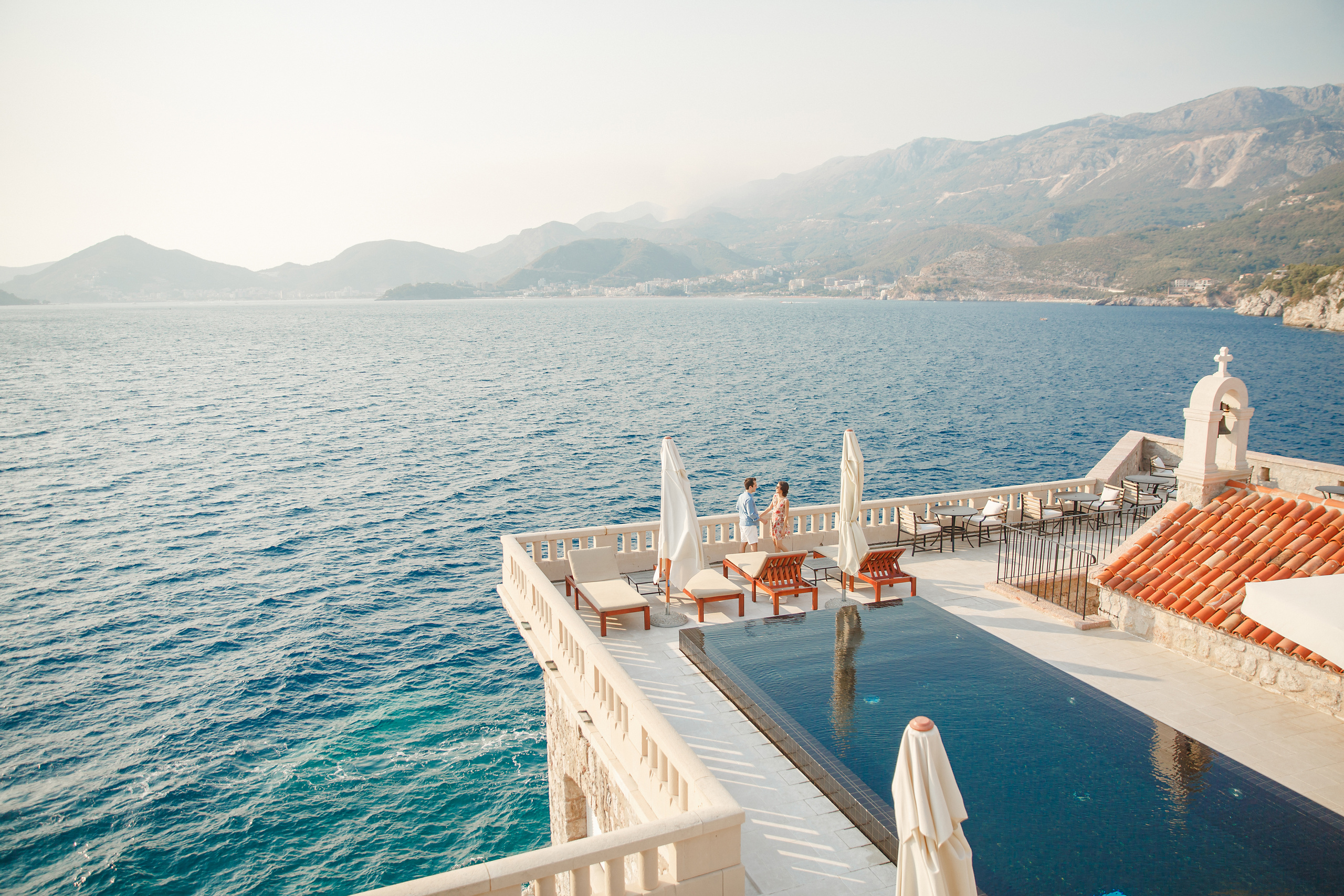 Фотосессия в Аман Резорт Свети-Стефан в Черногории