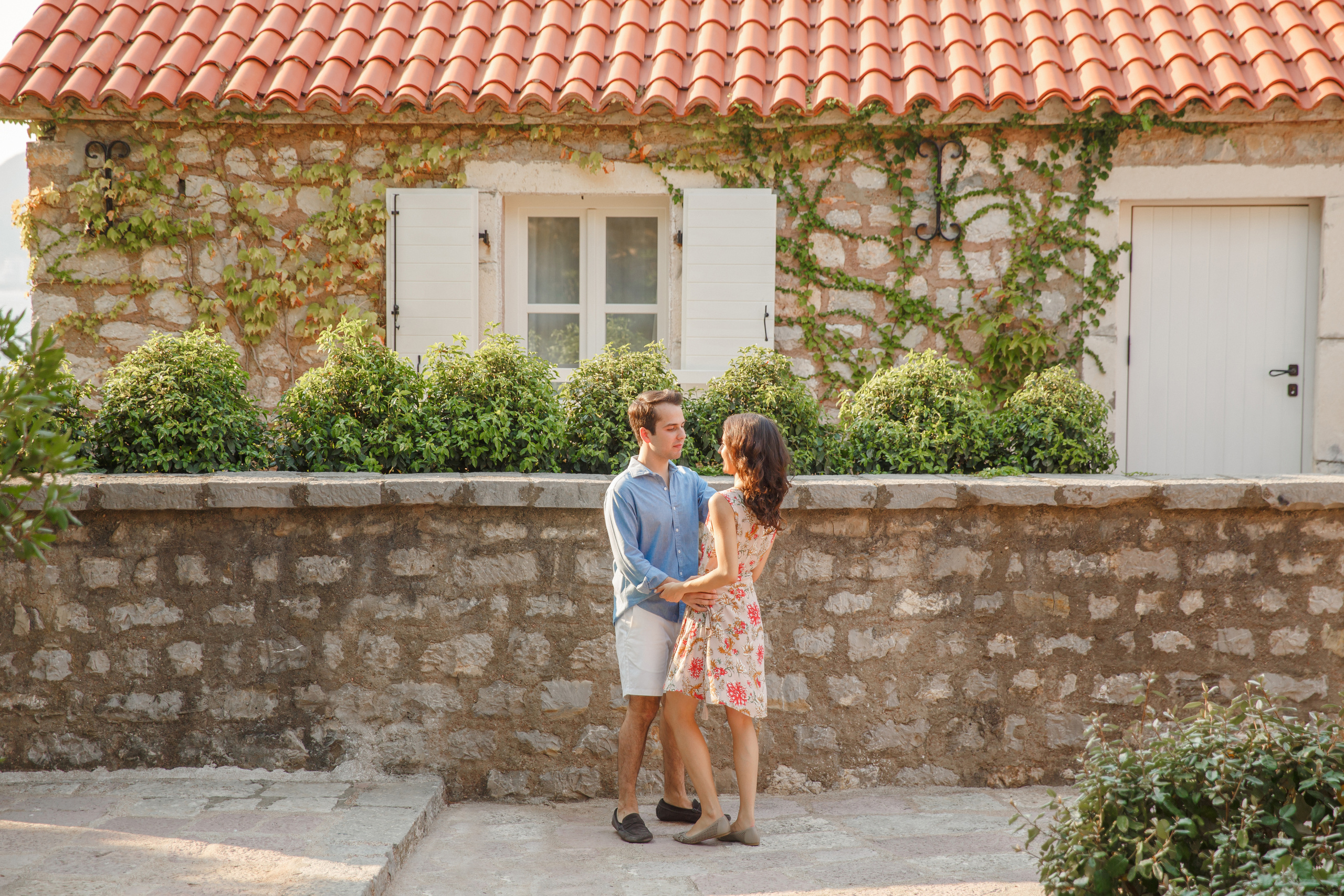 Фотосессия в Аман Резорт Свети-Стефан в Черногории