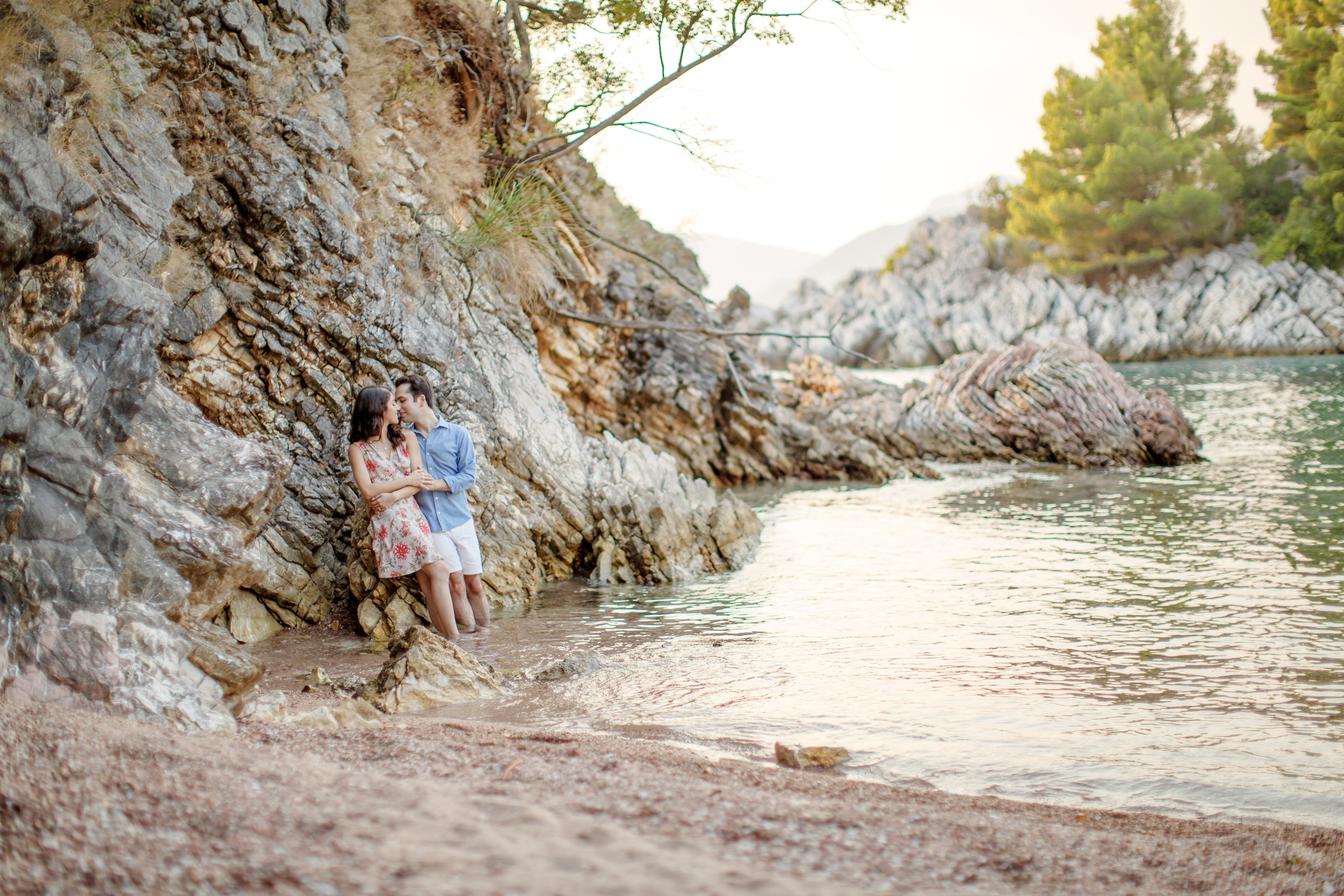 Фотосессия в Аман Резорт Свети-Стефан в Черногории