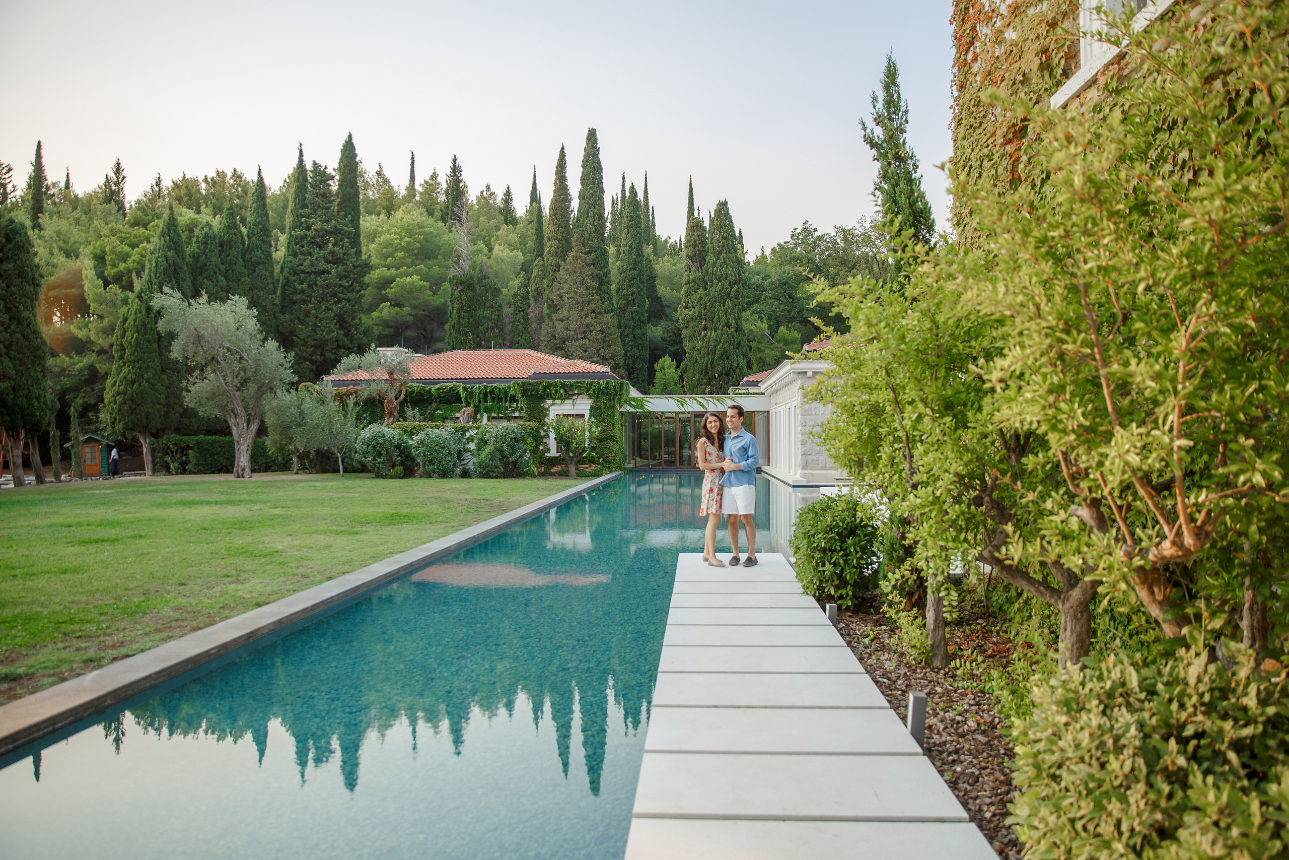 Фотосессия в Аман Резорт Свети-Стефан в Черногории