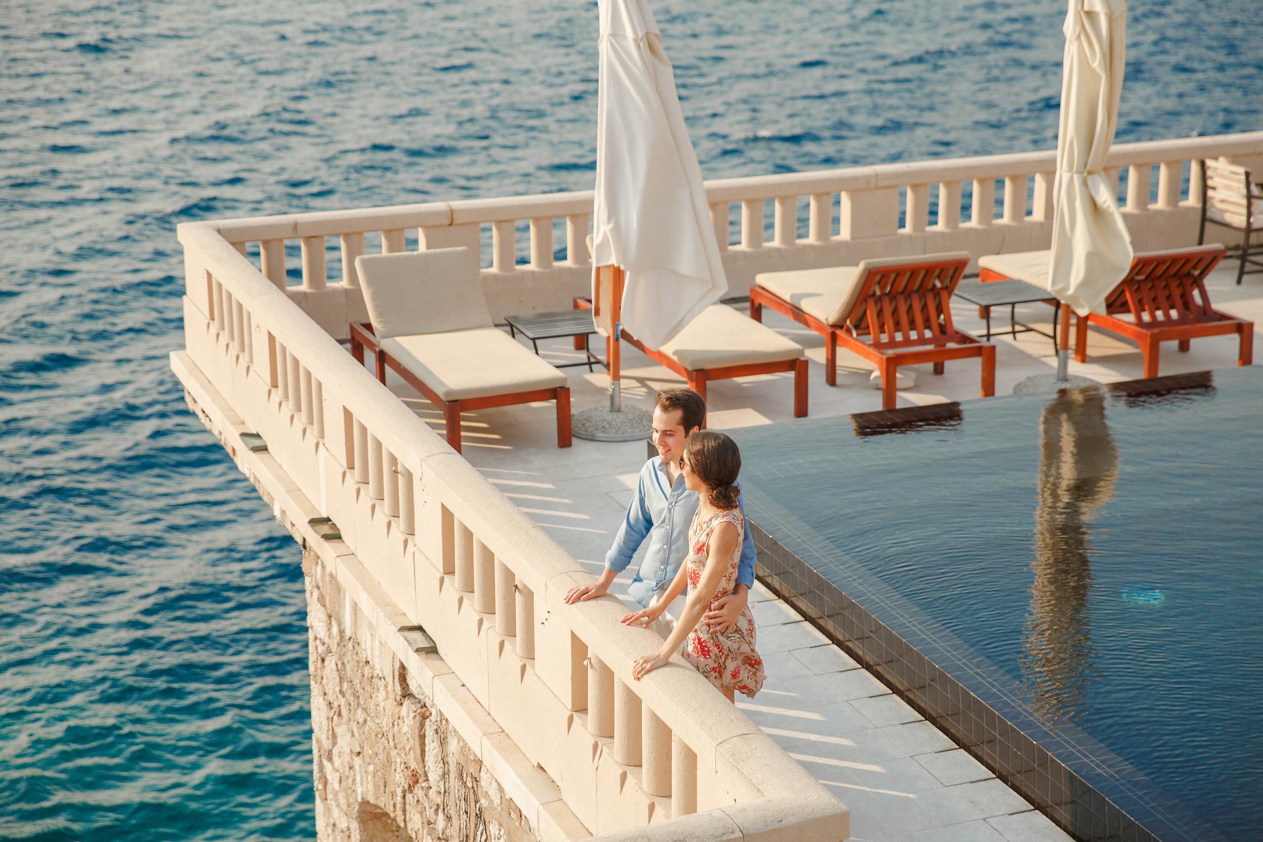 Фотосессия в Аман Резорт Свети-Стефан в Черногории