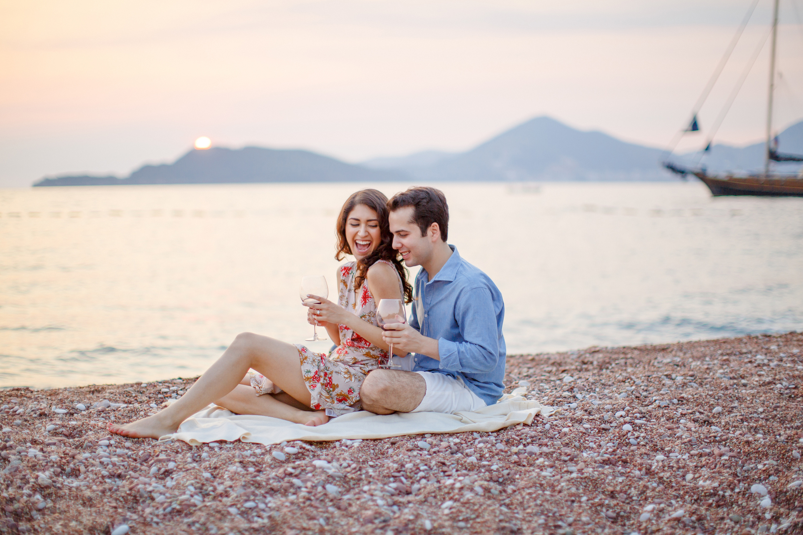 Фотосессия в Аман Резорт Свети-Стефан в Черногории