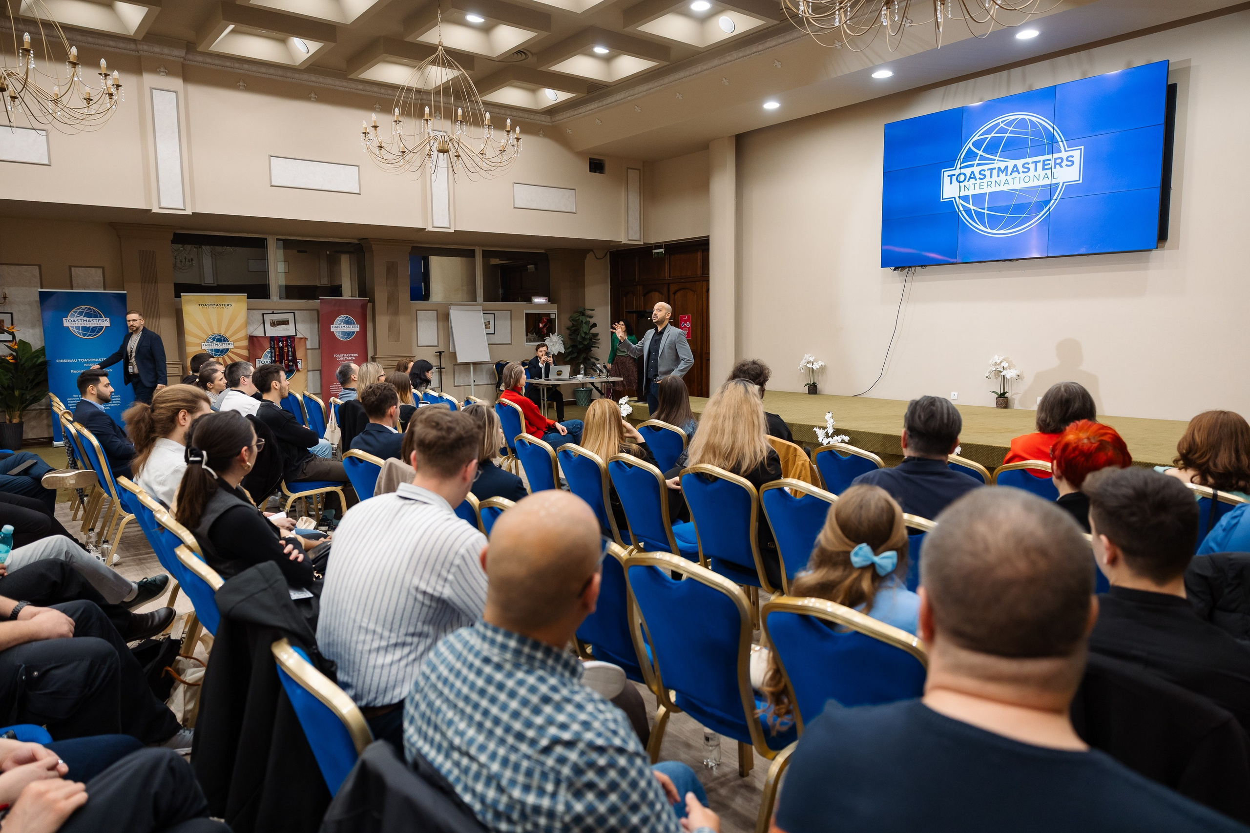 Toastmasters Conference. Marius Ciocan