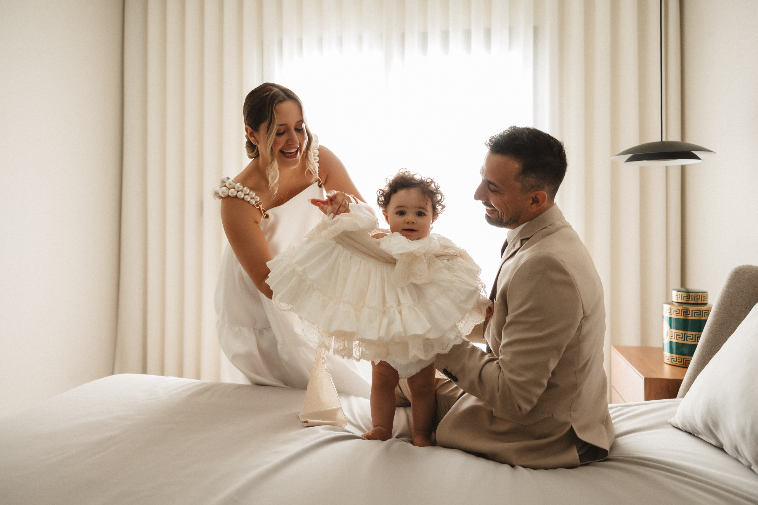 Batizado da Sara. Fotógrafa de Casamentos e Família em Braga — Alexandra Mieres Photography