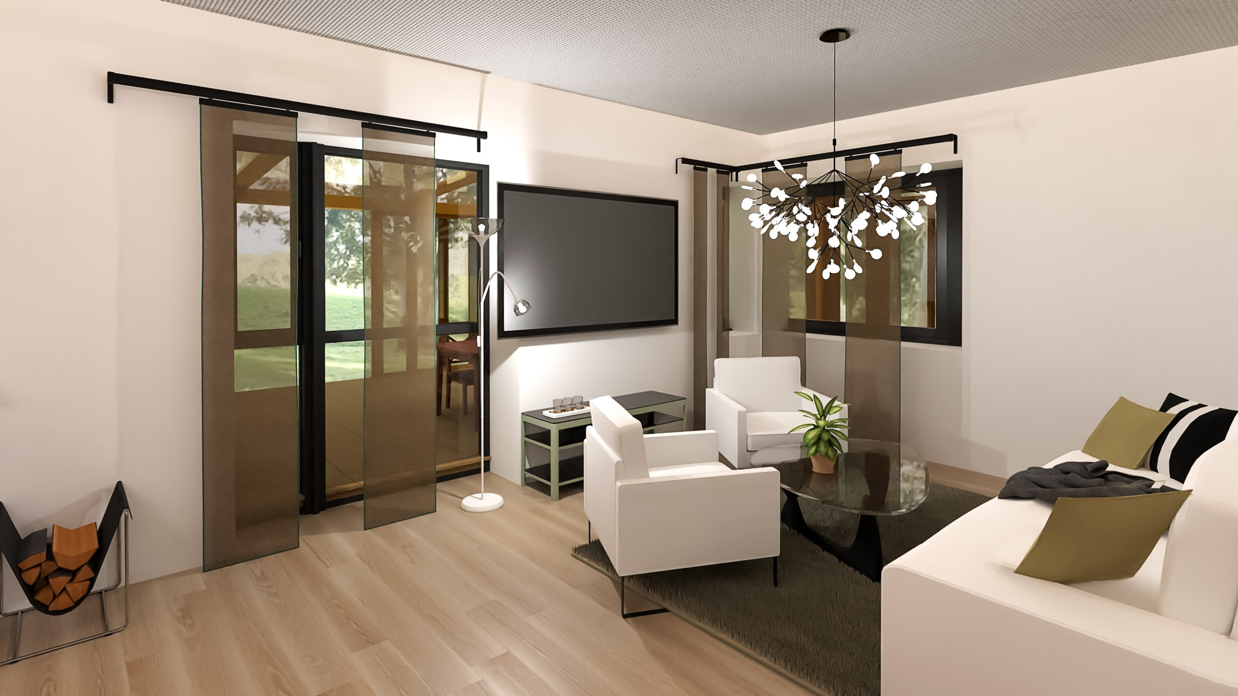 Namoar buto vizualizacija, planas 2D ir 3D. Elina Sapiega fotografė Vilniuje