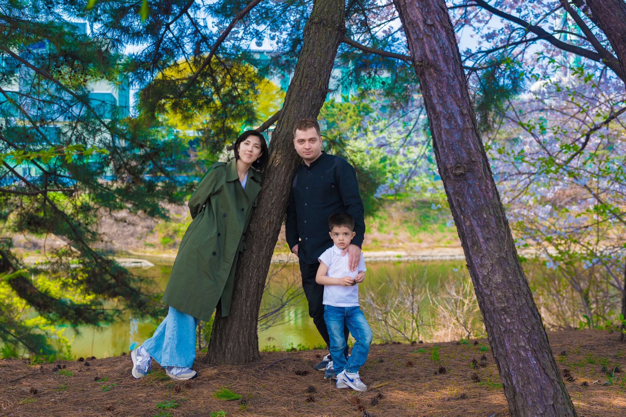 Семейная фотосессия. Кемаль. Посын. Студия декора «Нарния»