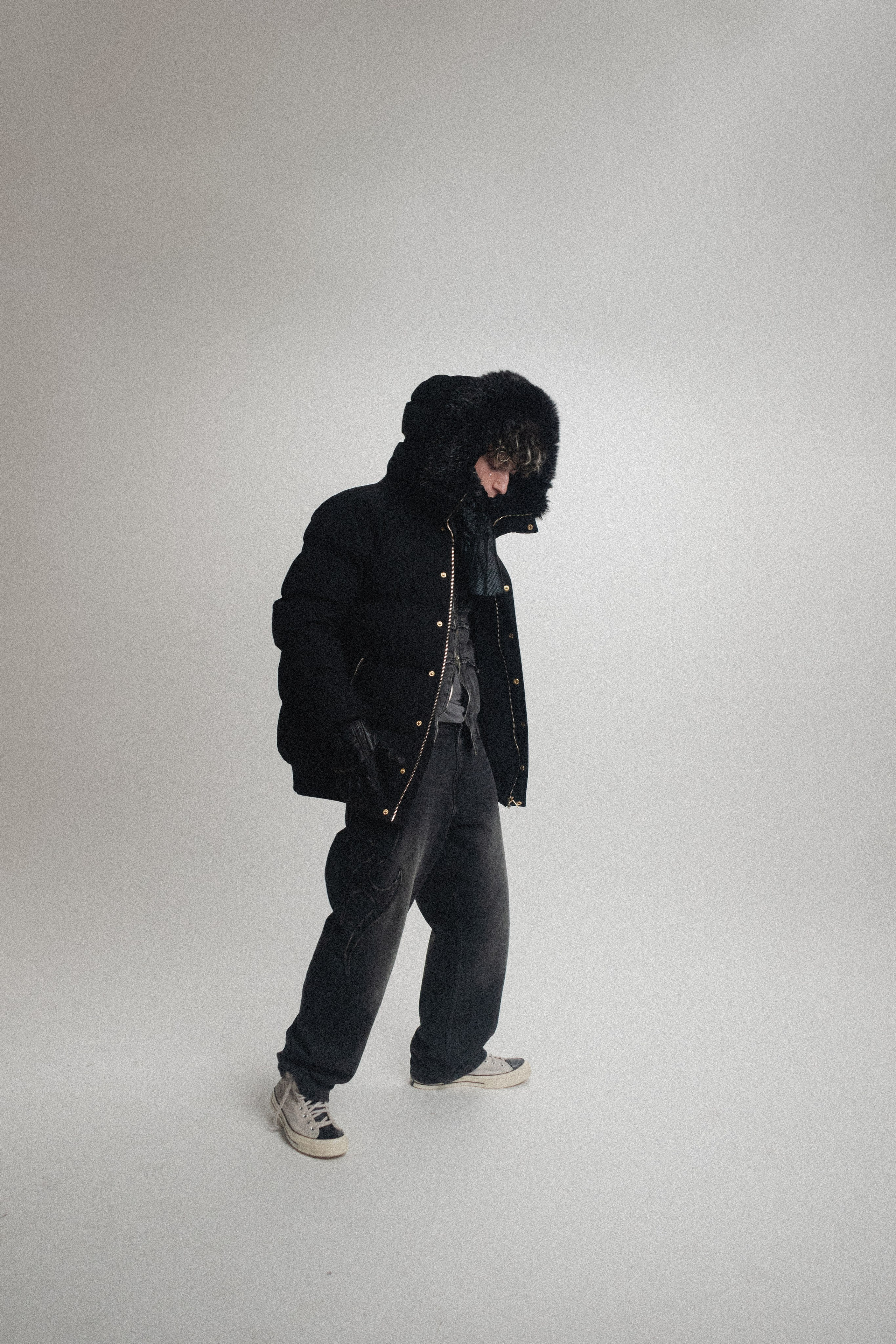 Shooting in studio. Federico Anglano