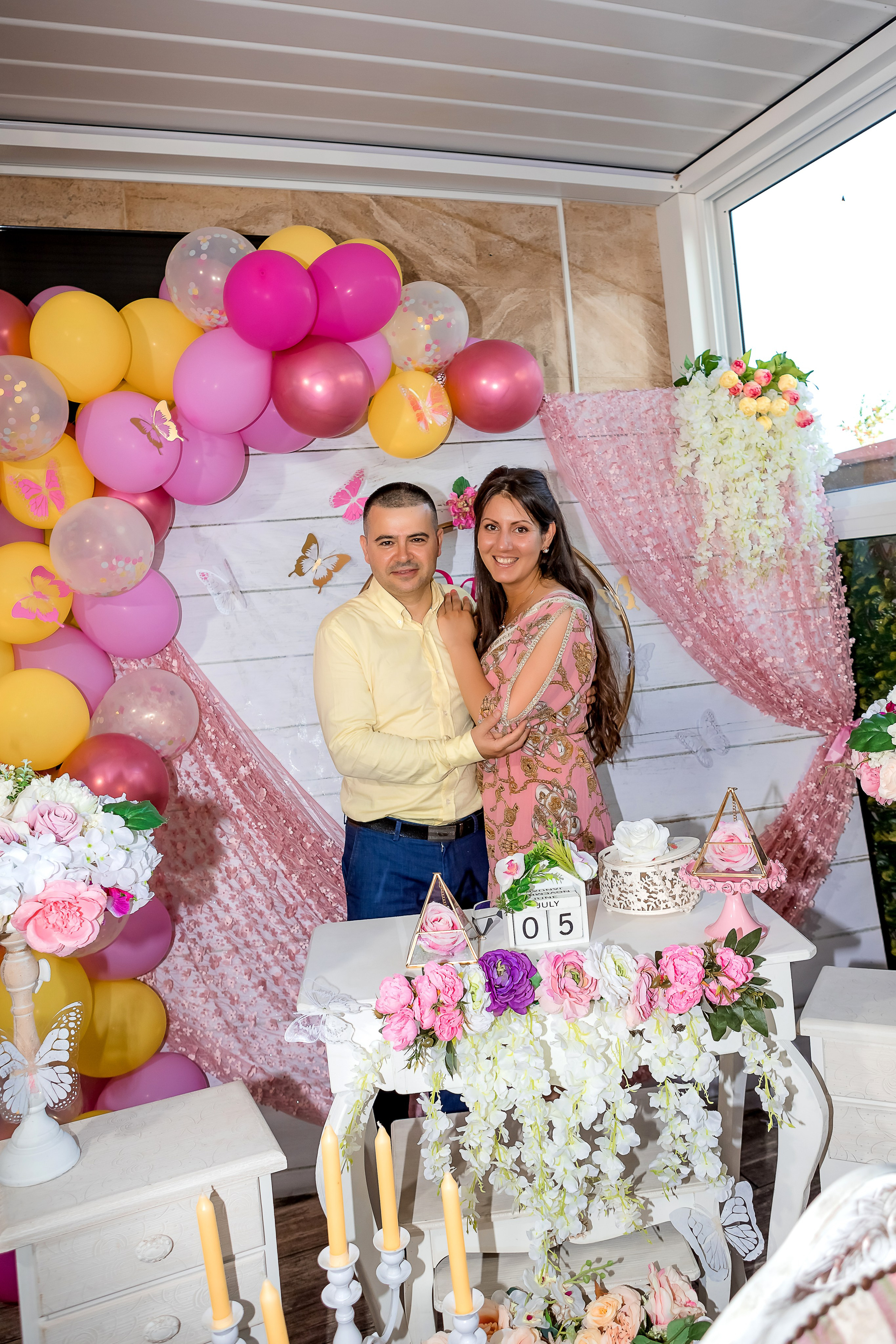 Чрстит Първи Рожден Ден. Фотограф Ирина Йотова