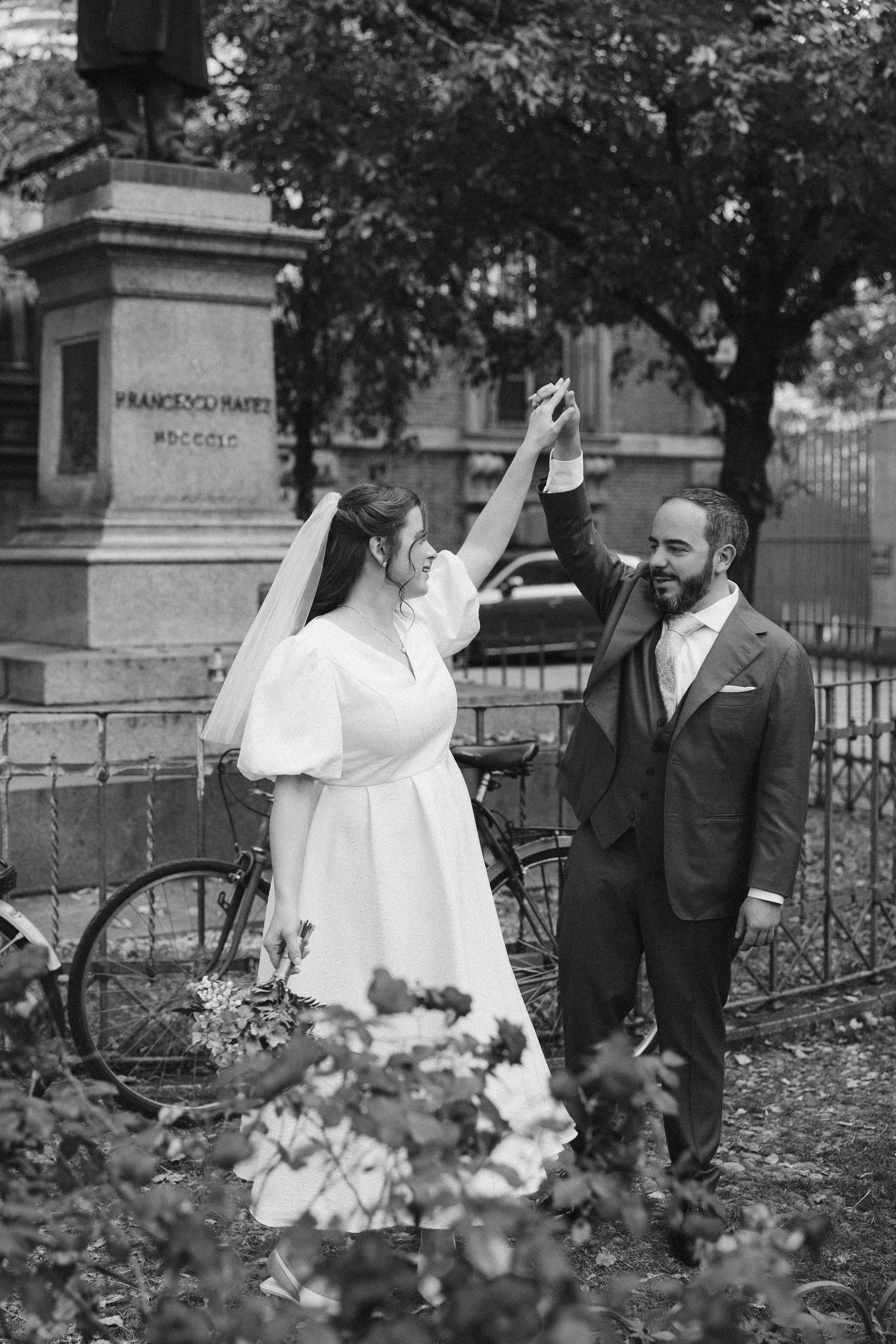 Vestuvių fotosesija Milane, Italijoje | Teresė ir Stefano