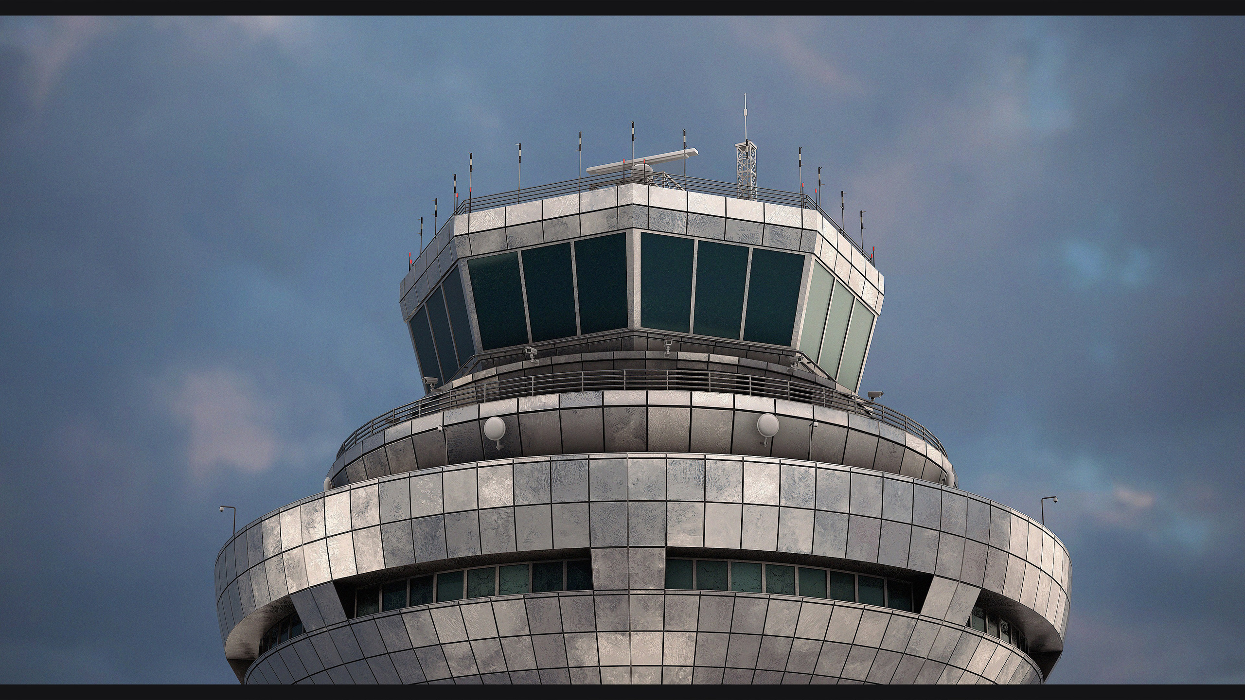 ATC Tower — Madrid Barajas Airport. Interimagenes I Barcelona Photographers