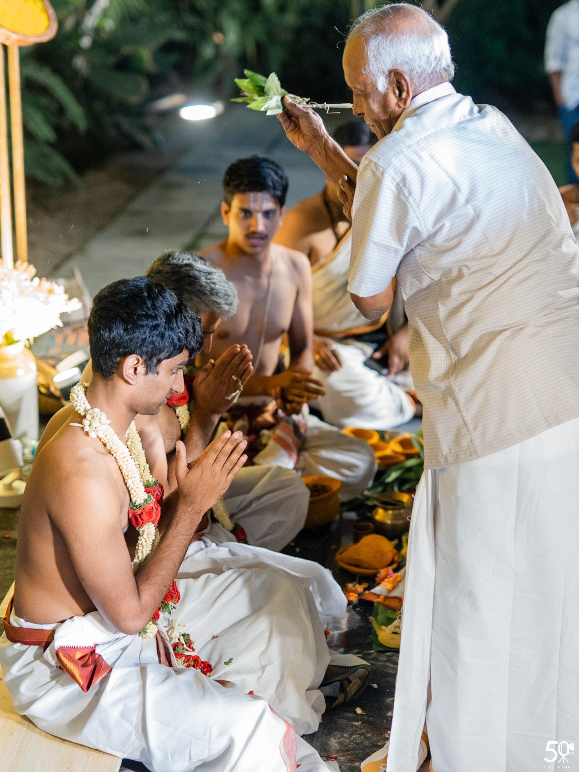 SANJAY AND SAKETH UPANAYANA. 50mm STUDIOS
