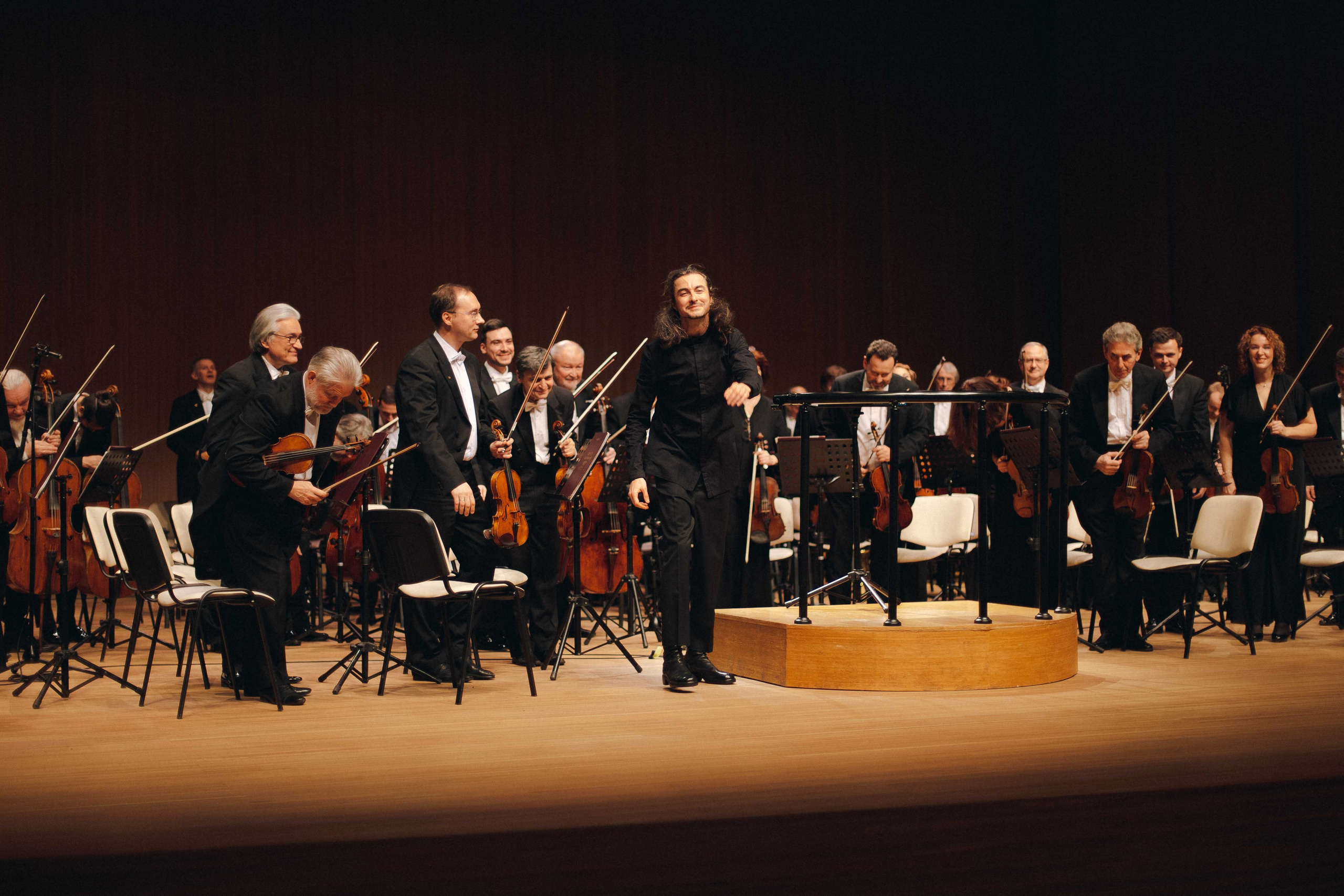 The Tchaikovsky Academic Grand Symphony Orchestra in Baku. Wedding&Event photographer Ismail Rzayev in Baku