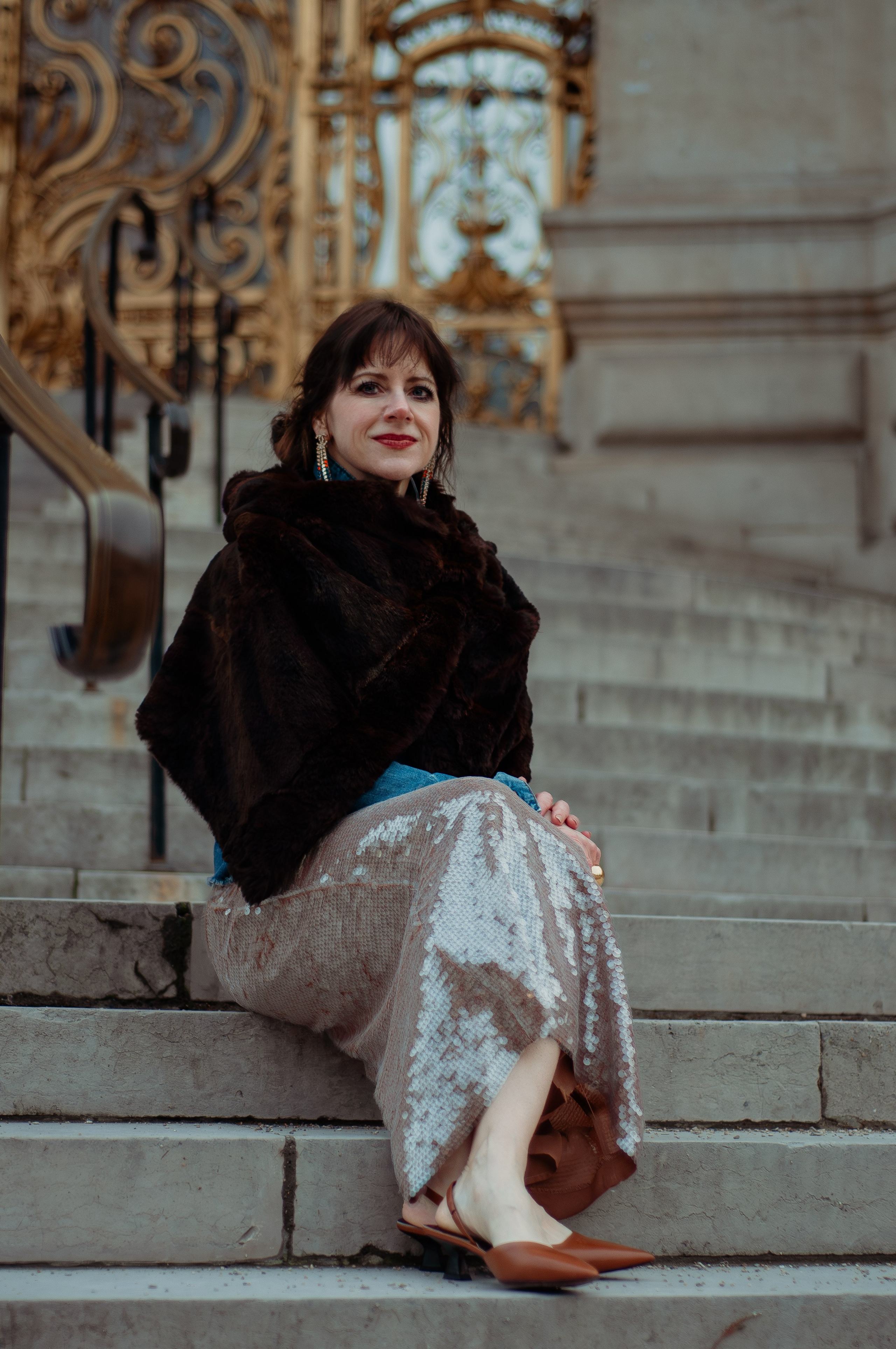 Юбилейная фотосессия в Опере. Фотограф в Париже Полина Осипова