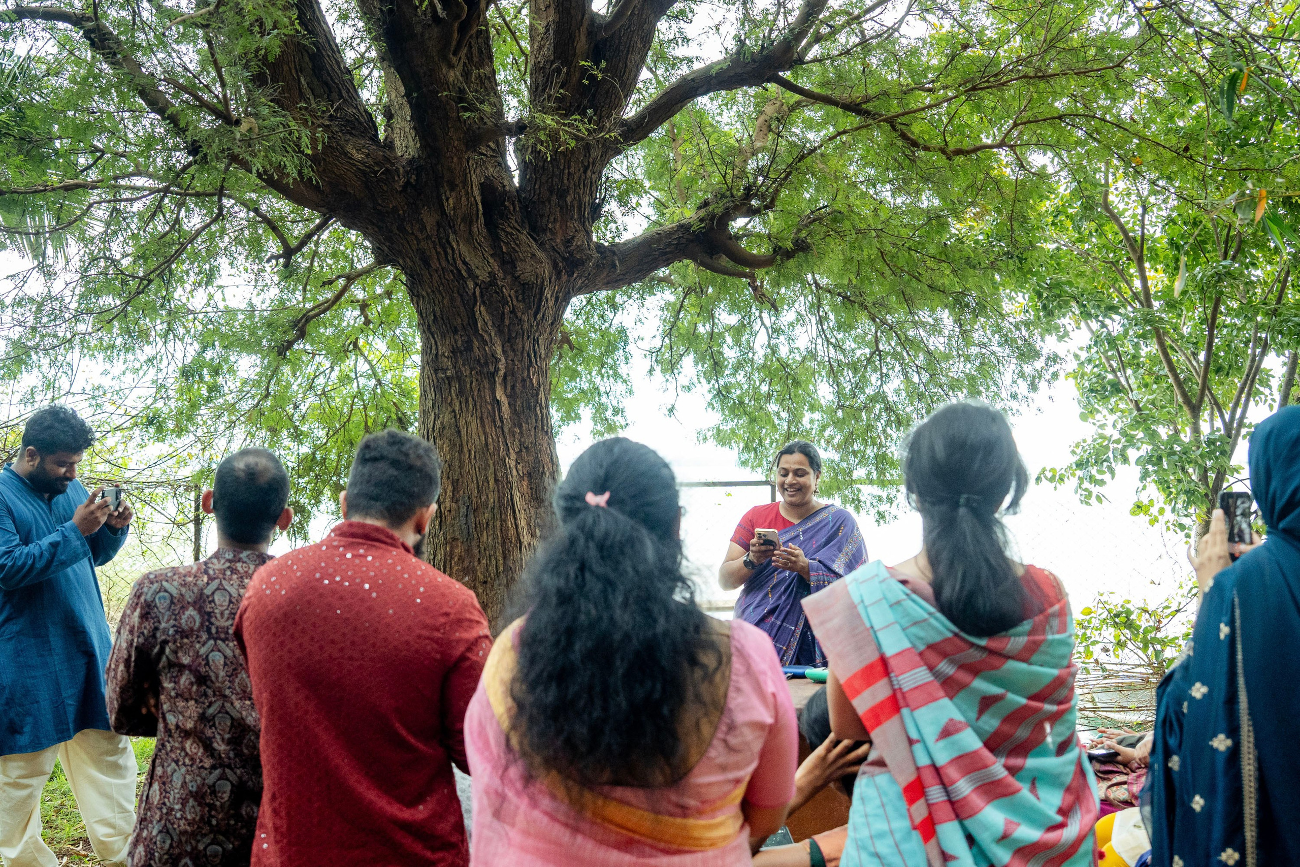 Shraddha & Sumukha, Mantra Mangalya Wedding under a Mango Tree, Red Earth Kabini | Truly Yours