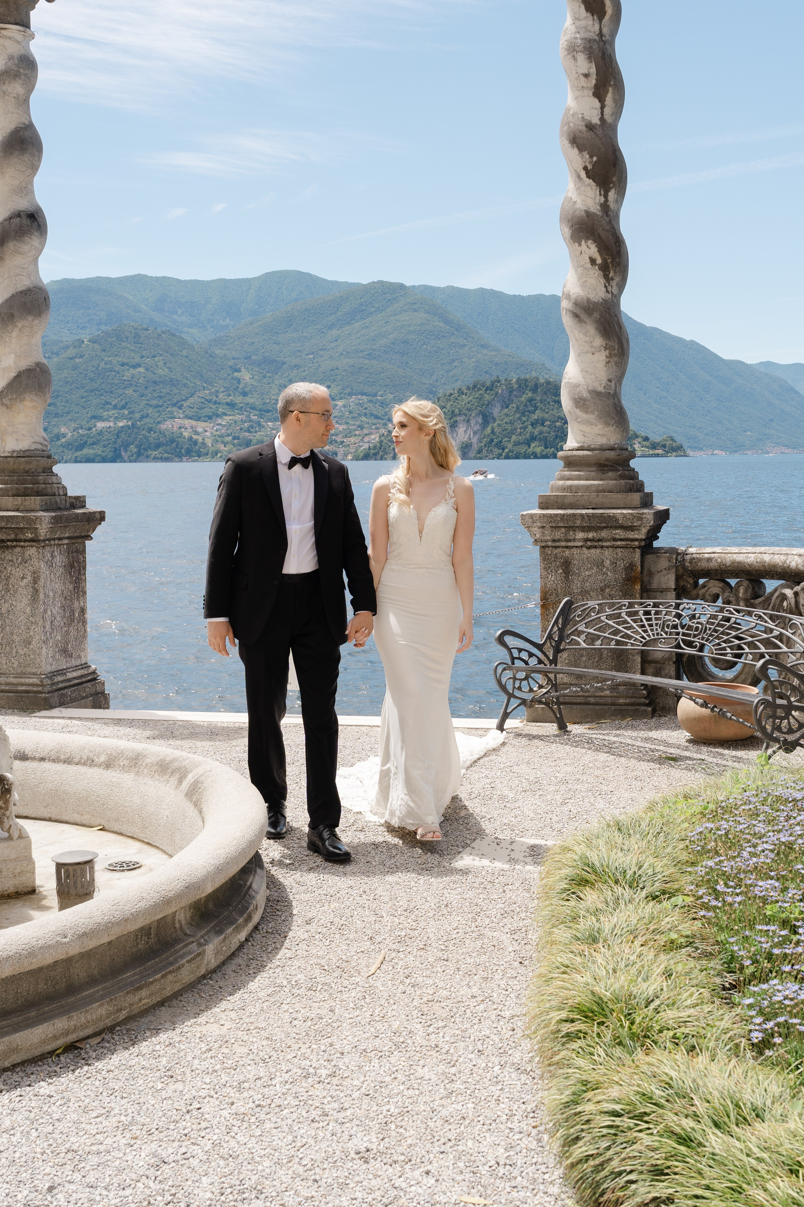 TARA AND KEVIN _ Villa Monastero. PHOTOGRAPHER IN ITALY
