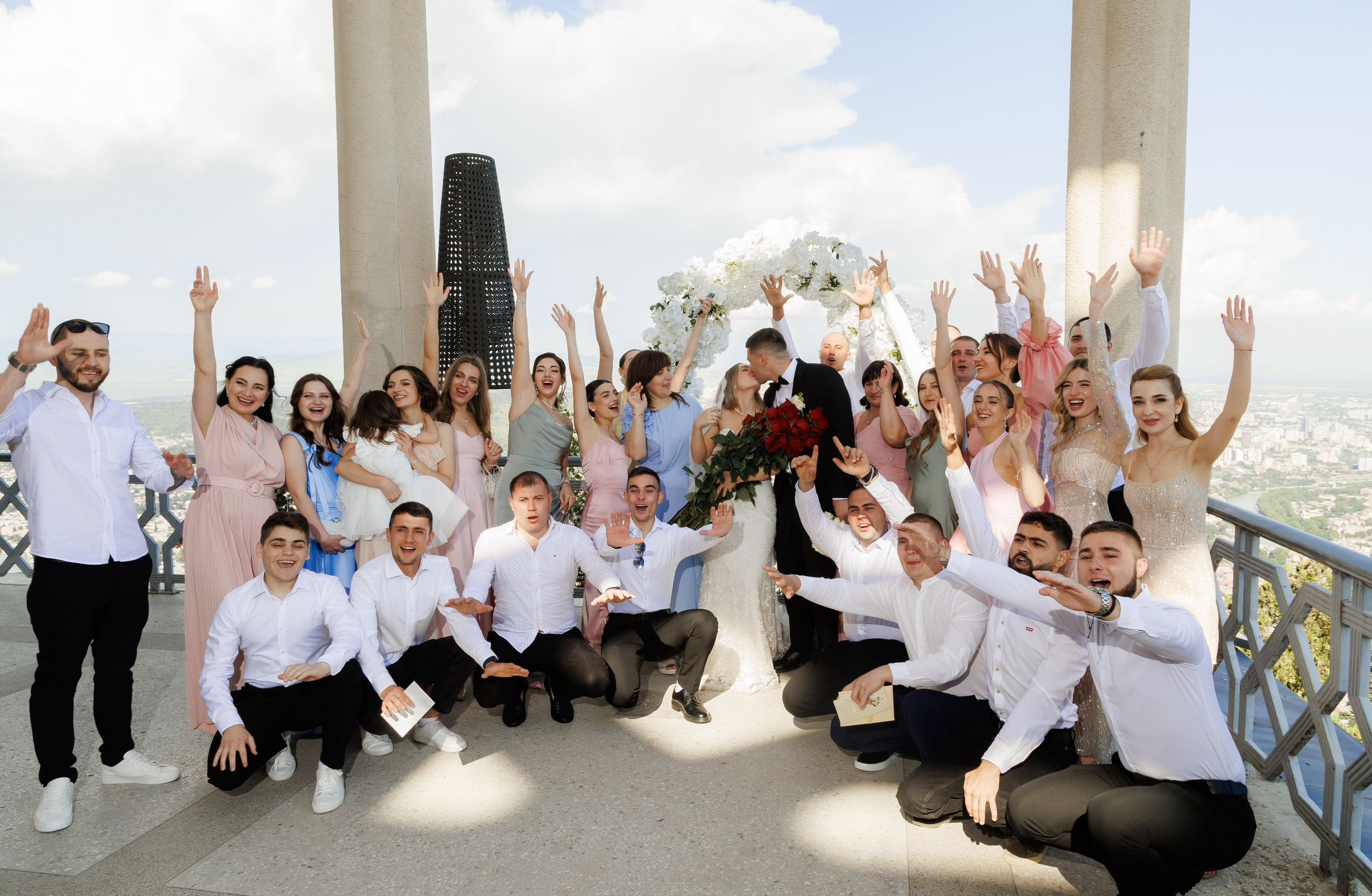 Сборы+прогулка+церемония+фуршет. Wedding photographer Batumi Tbilisi Georgia