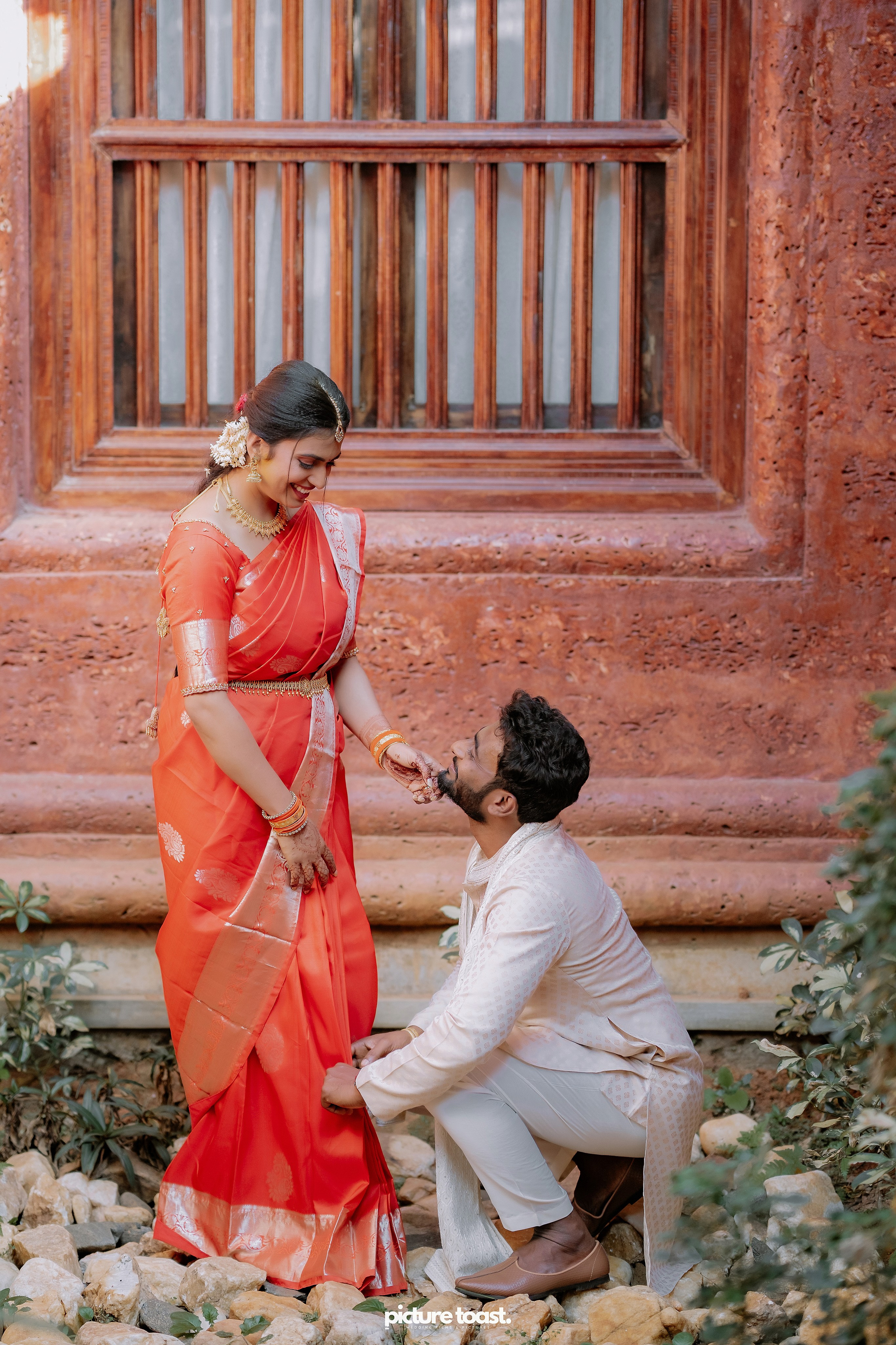 Wrapped in love and tradition. Fine art Wedding Photographers in India & Canada