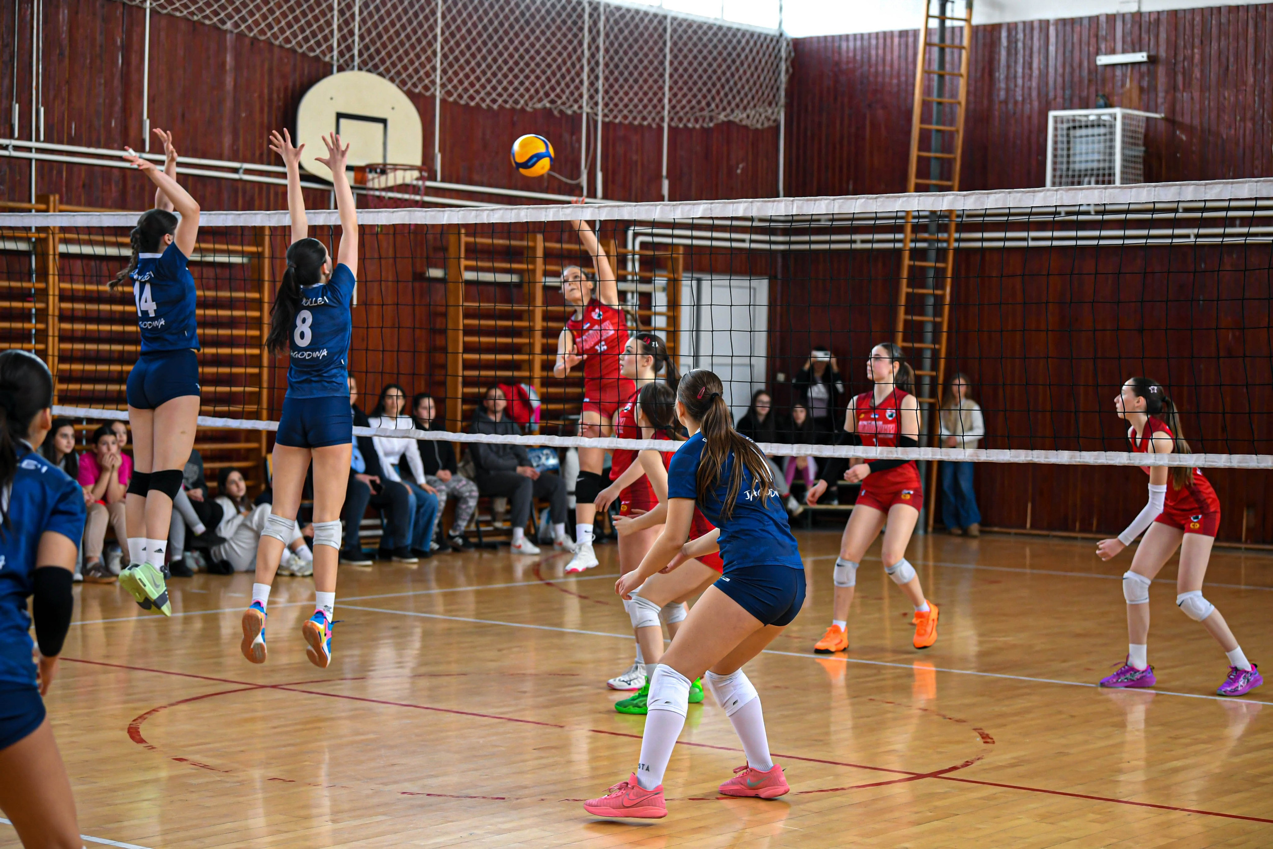 Odbojka 22.03.  Radnicki KG — BlockVolley JAG. Foto Simic Jagodina