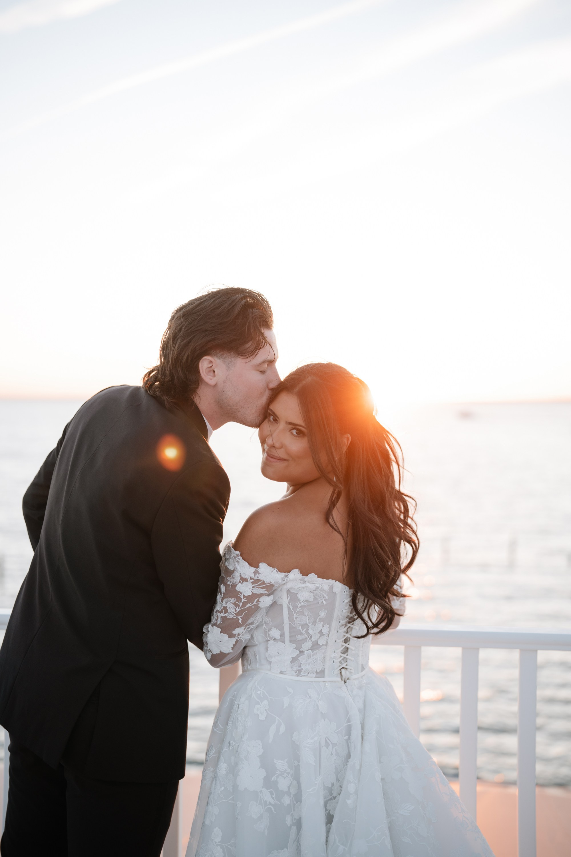 Christina and Ryan’s wedding. Long Beach Island, NJ. Portrait and wedding photographer in New York