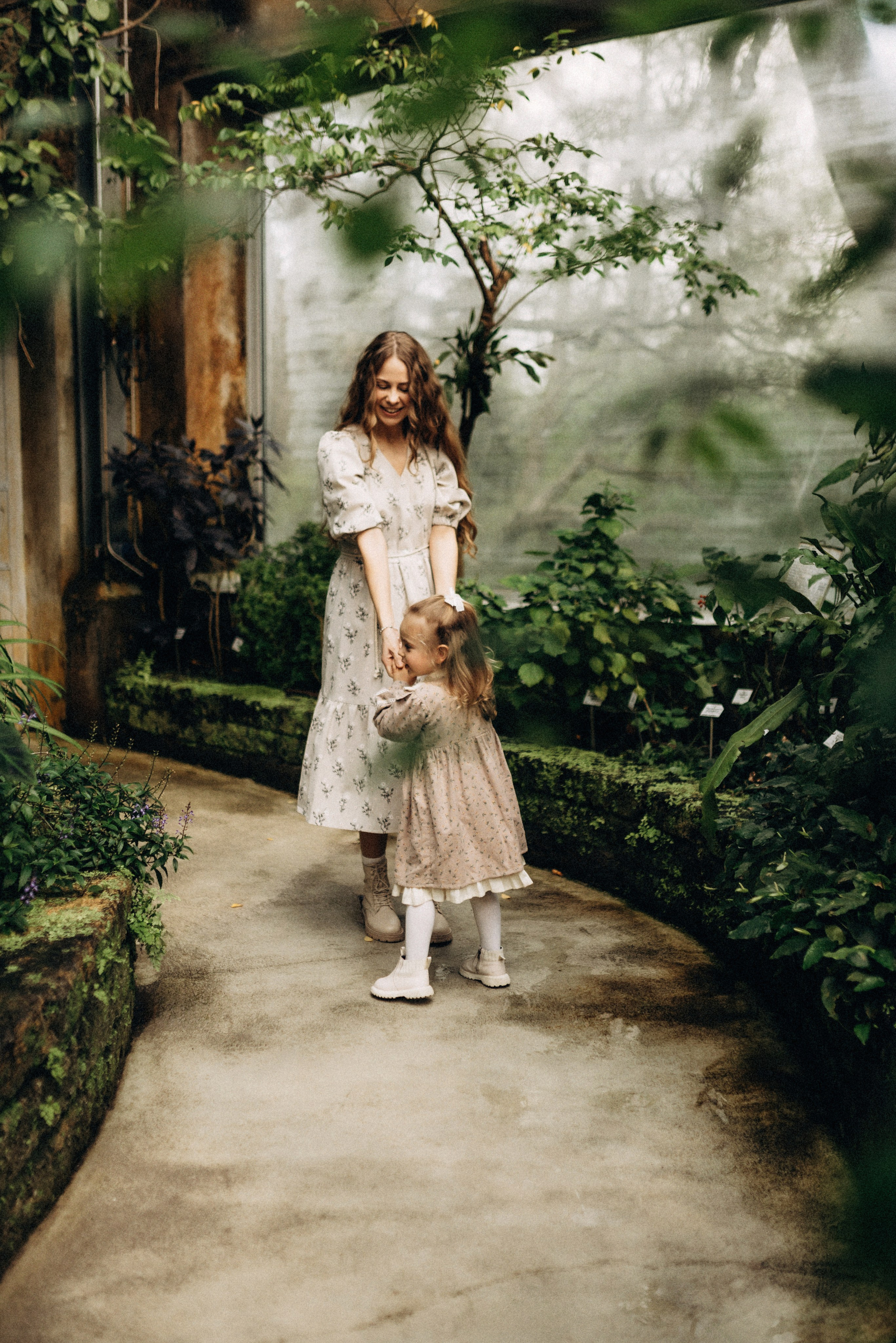 The story in the greenhouse. Семейный фотограф Лейпциг, Германия