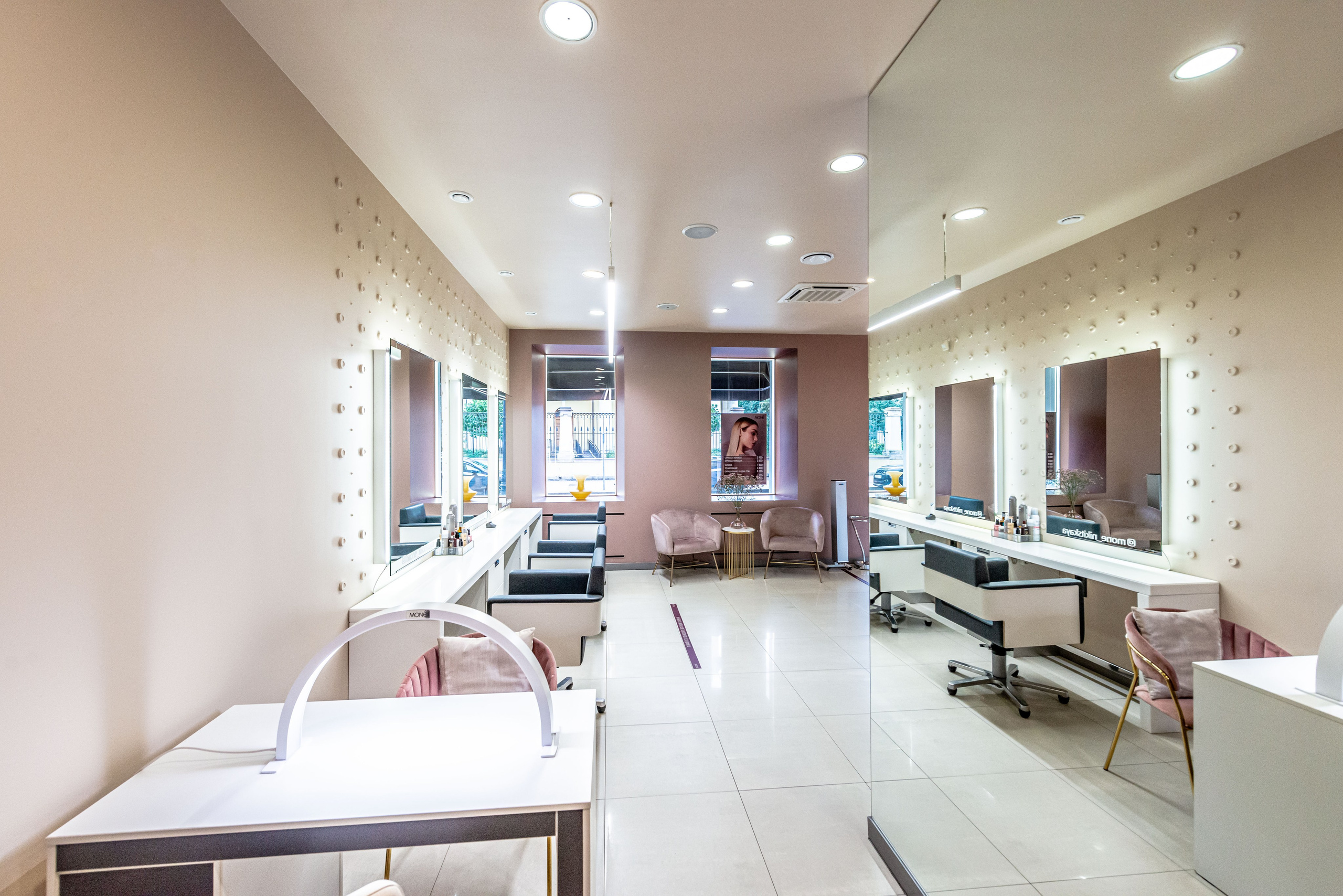 Салон красоты Mone Никитская. PHOTOGRAPHER QUINTANA ROO