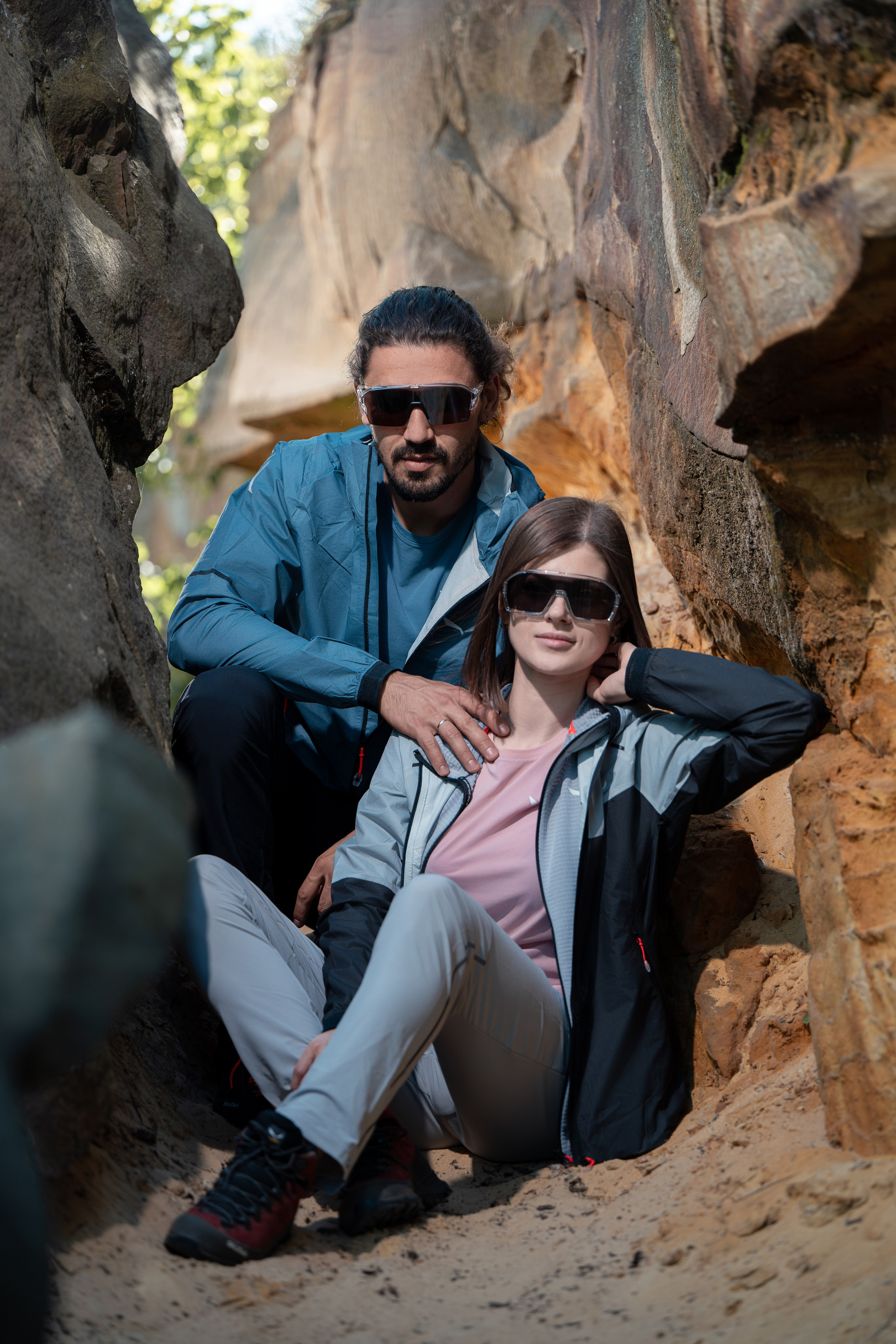 Moda deportiva. Fotógrafos Daria y Dmitry Arsentyevs